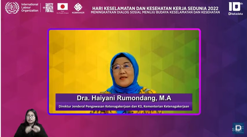 Webinar Hari Keselamatan dan Kesehatan Kerja Dunia 2022