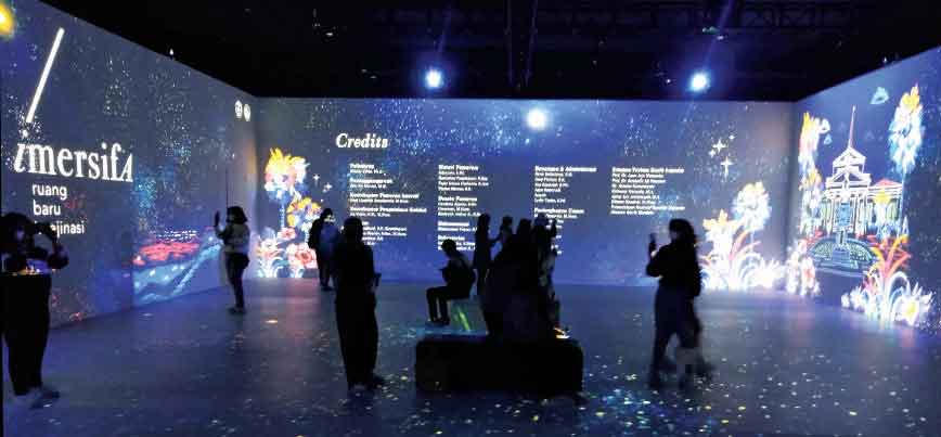 Ruang ImersifA di Gedung A Museum Nasional.