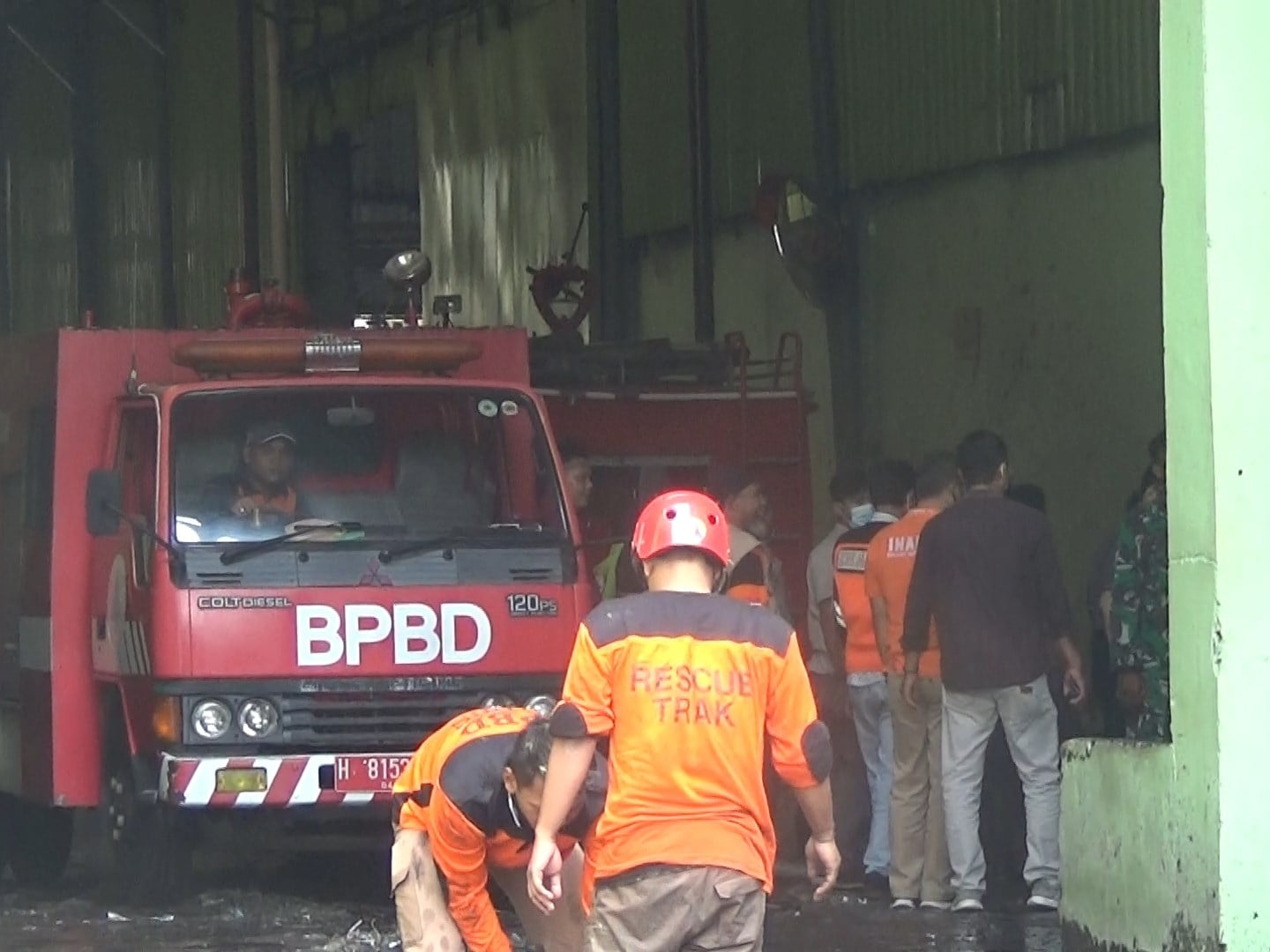 Pabrik Kertas Pura Group Kudus Terbakar