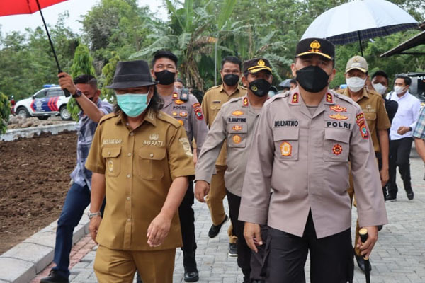 Kapolda Sulawesi Utara Irjen Mulyatno berkunjung ke Minahasa Tenggara