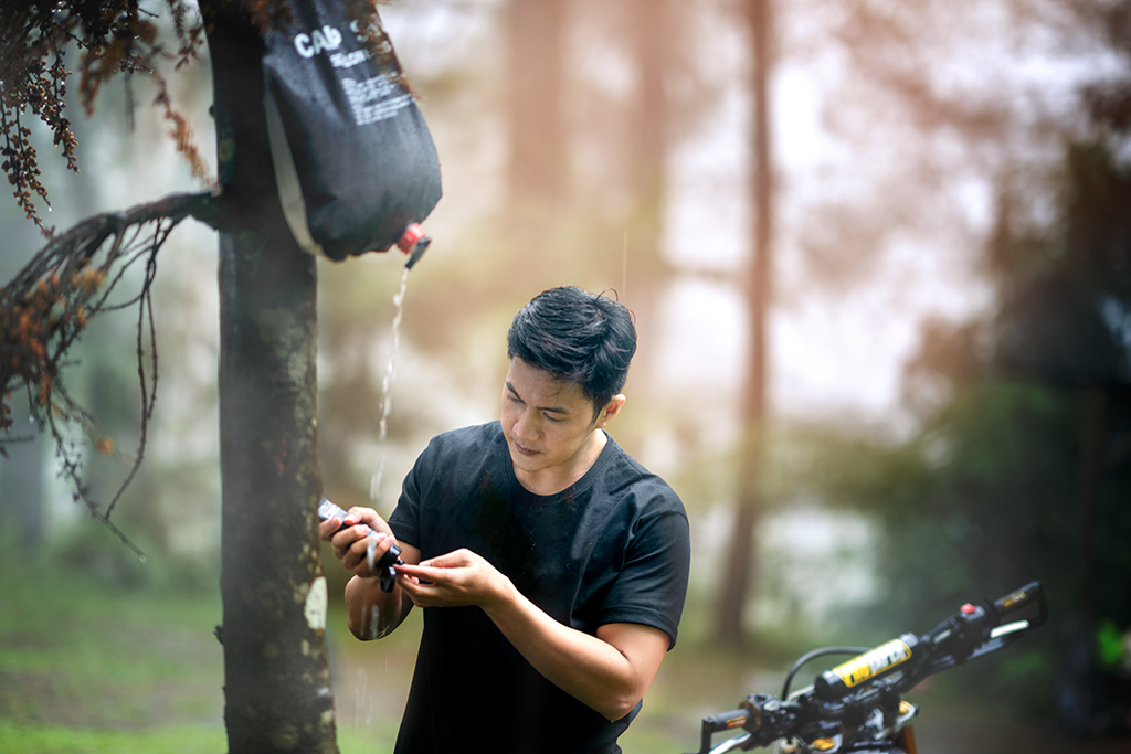 Ilustrasi perawatan kulit.