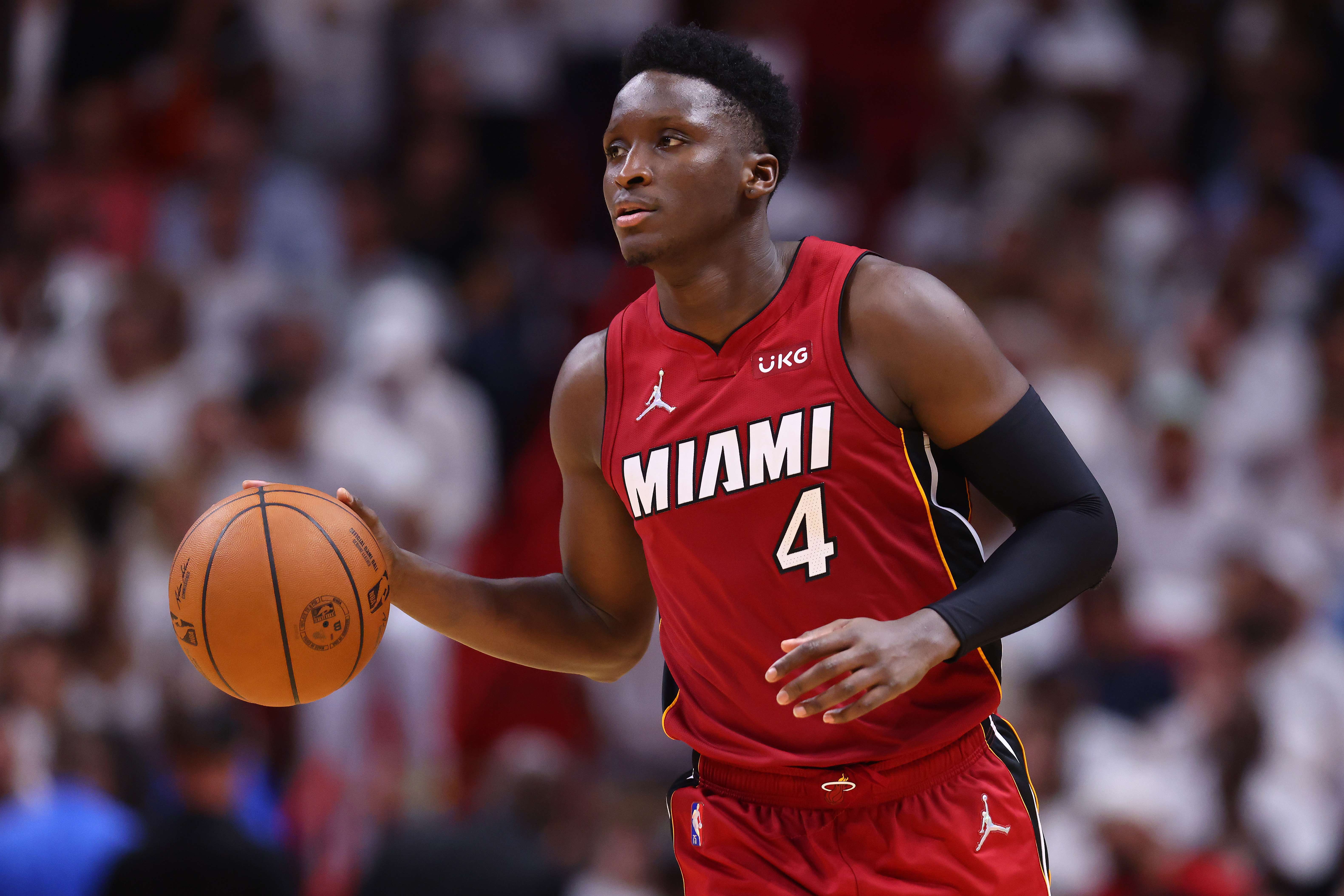 Pemain Miami Heat Victor Oladipo