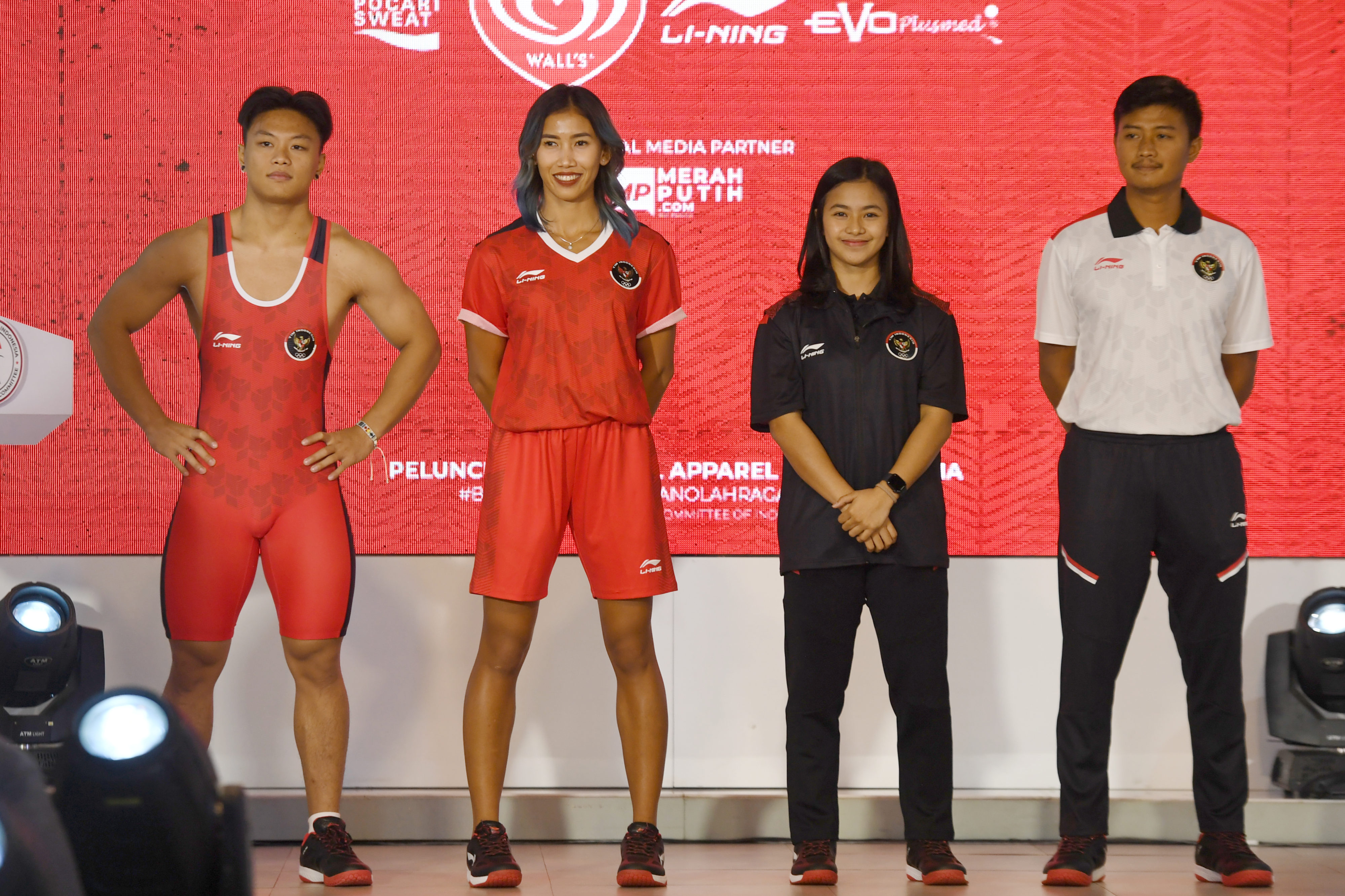 Jersey kontingen Indonesia pada SEA Games Vietnam