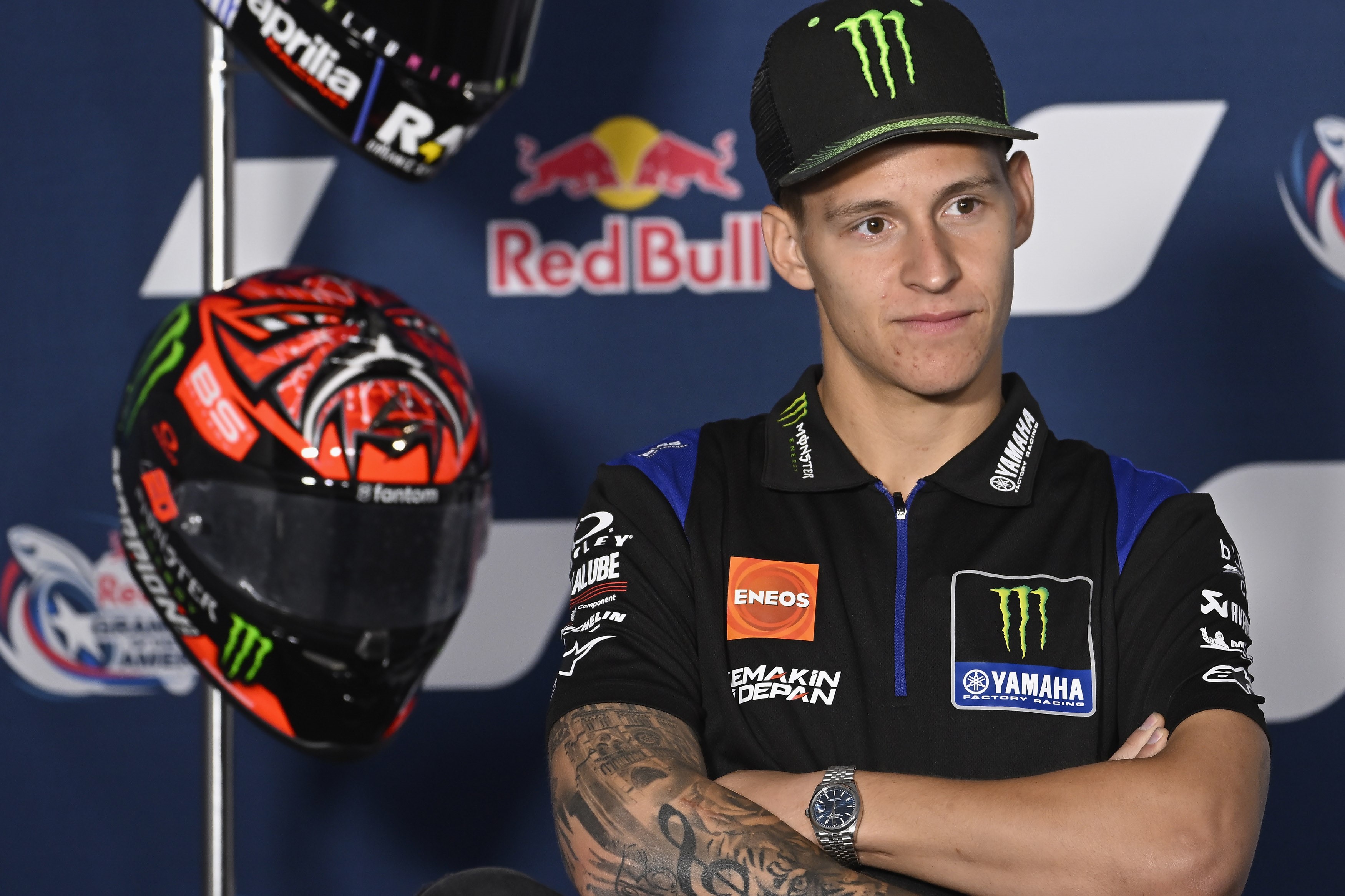 Pembalap Motor Energy Yamaha Fabio Quartararo