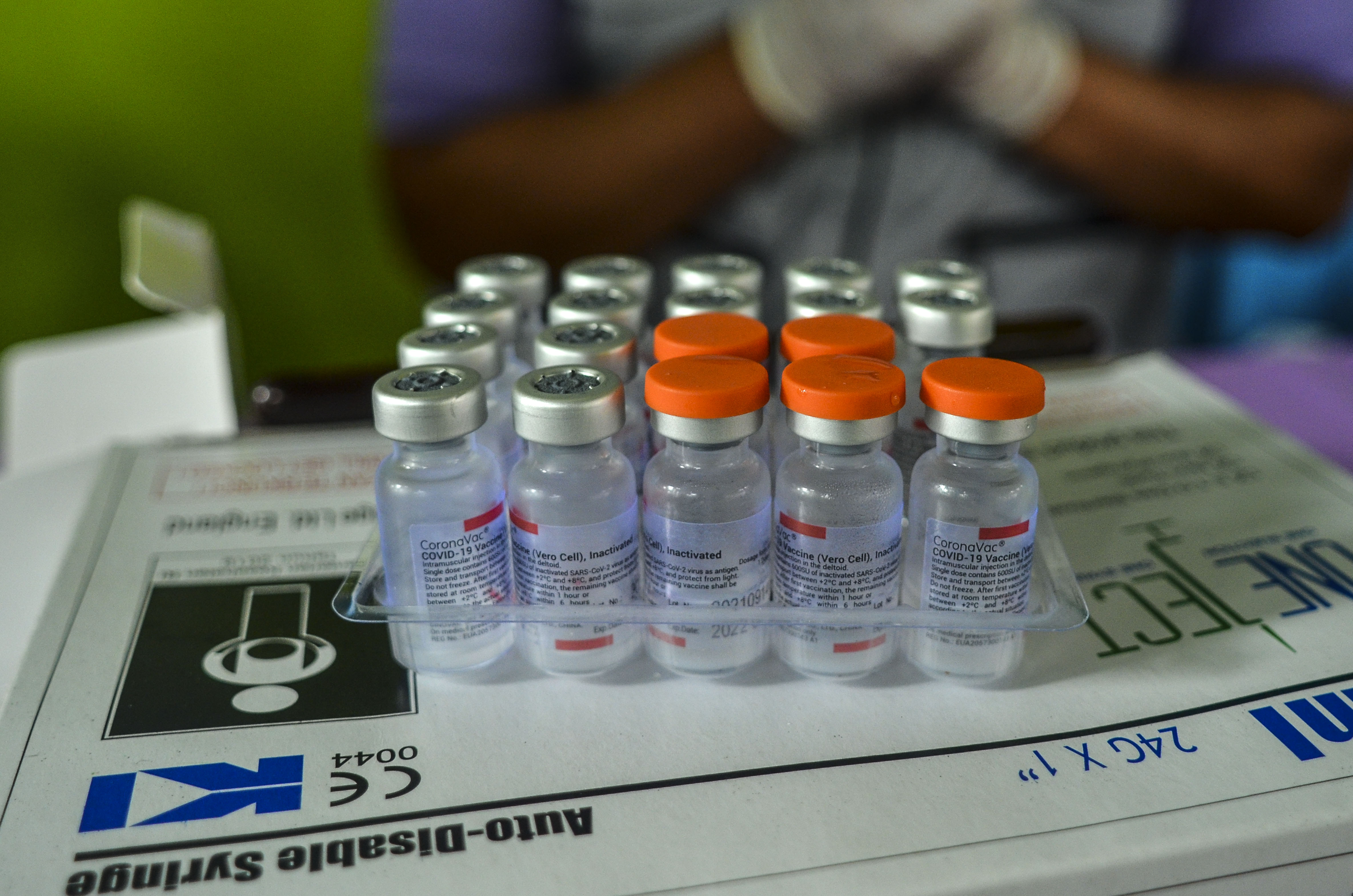 Vaksin Covid-19 yang diproduksi Sinovac