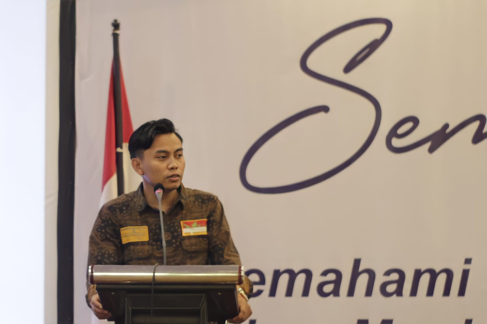 Koordinator Advokasi dan Gerakan Nasional BEM Nusantara, Akhmad Faizin. 