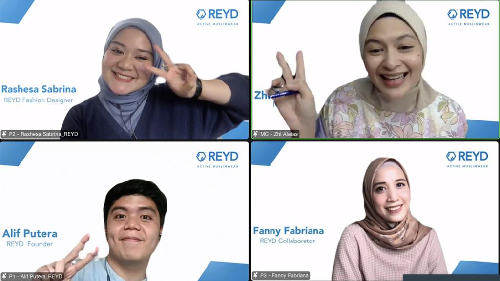 Acara peluncuran koleksi  Reyd Active Muslimwear menyambut Ramadan 1443 H. 