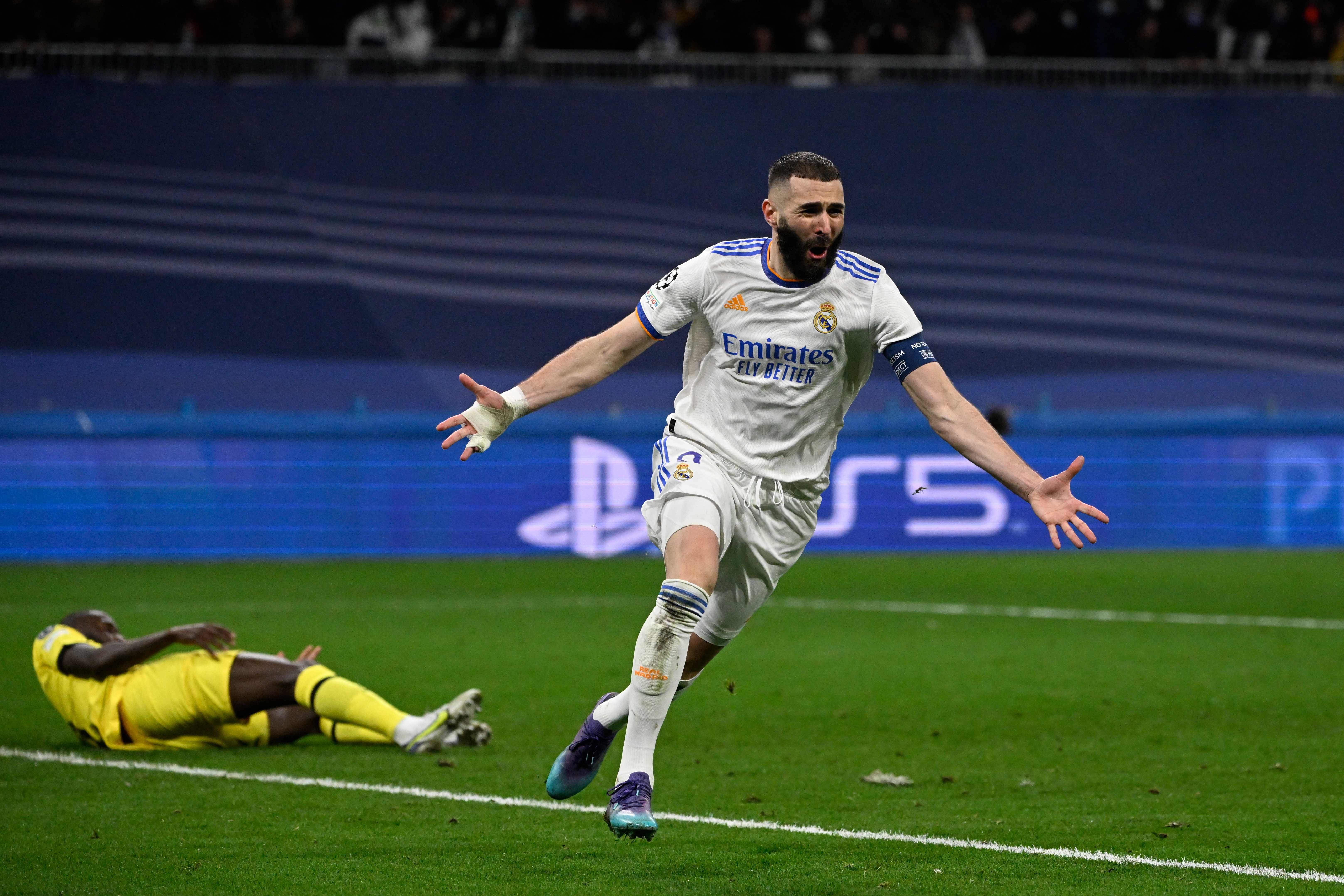 Gol Benzema di Masa Perpanjangan Waktu Antar Real Madrid ke Semfinal Liga Champions