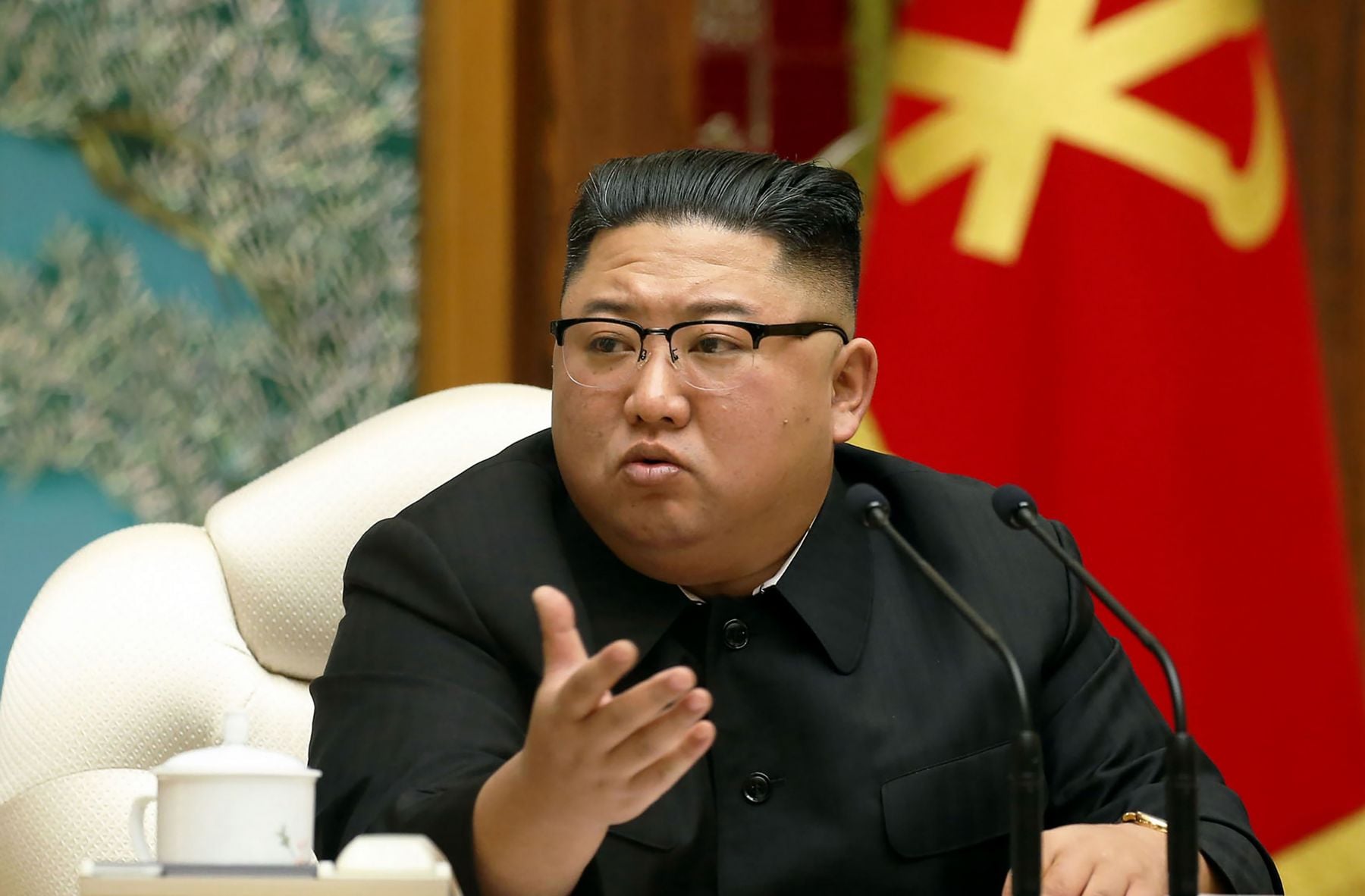 Pemimpin Korea Utara Kim Jong Un 