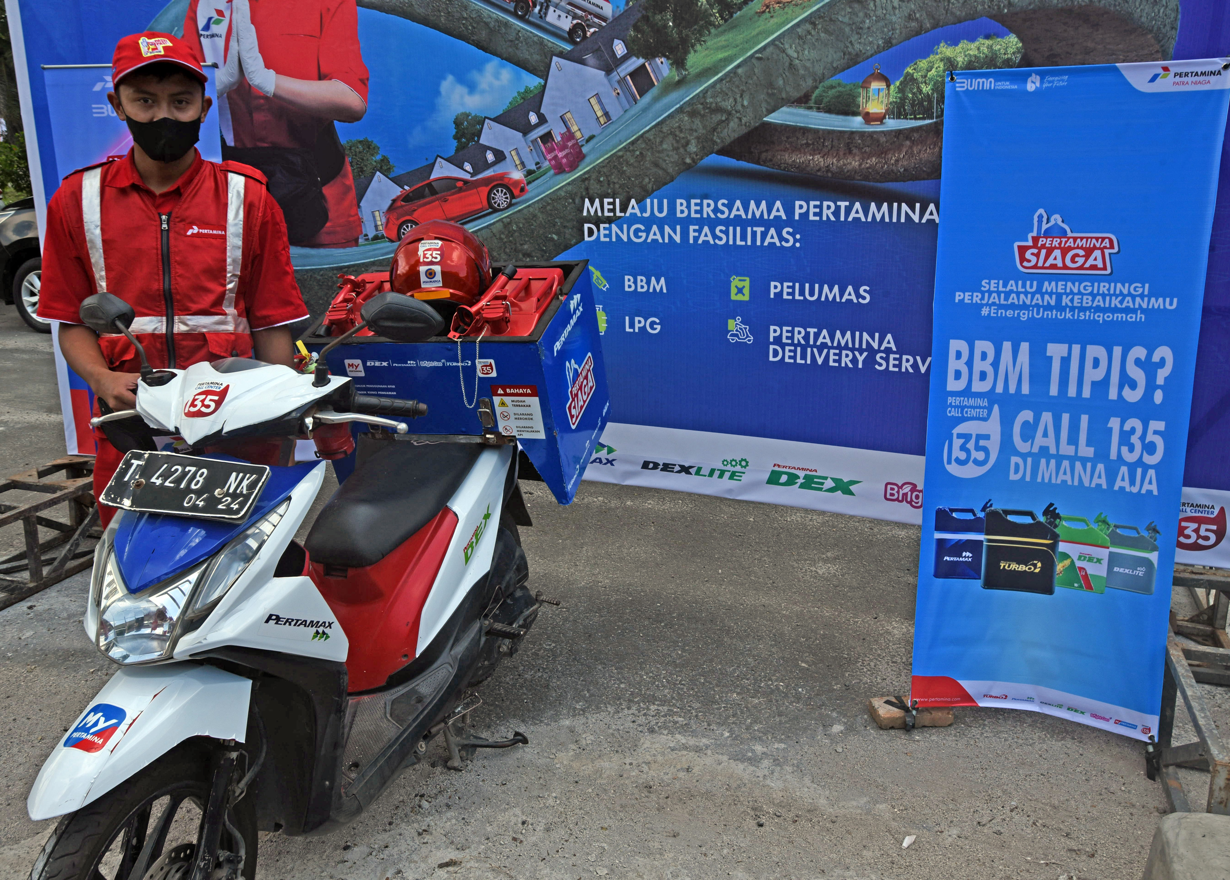 Layanan antar BBM yang disiapkan Pertamina di jalur mudik