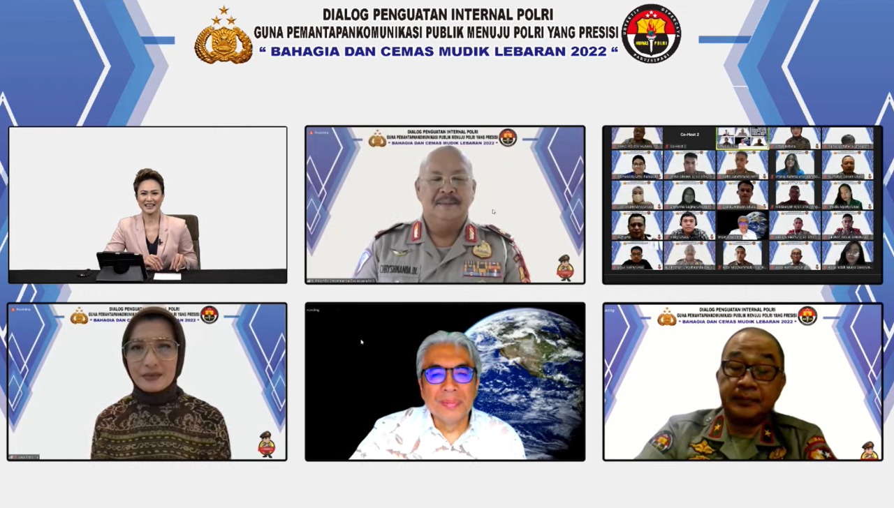 Pembicara dalam webinar 