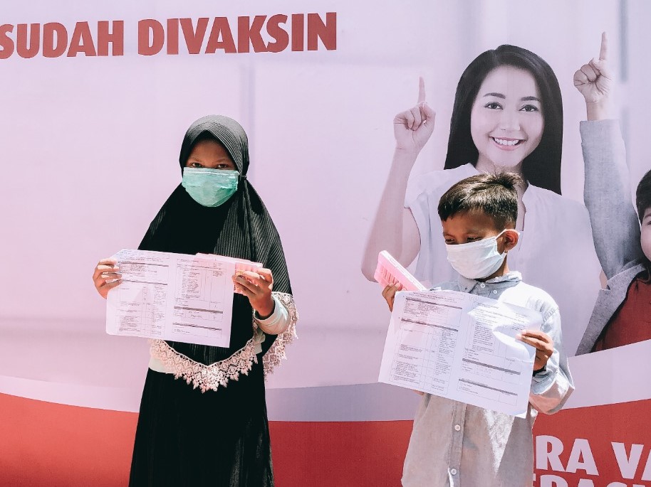 Sentra Vaksinasi Generasi Maju.