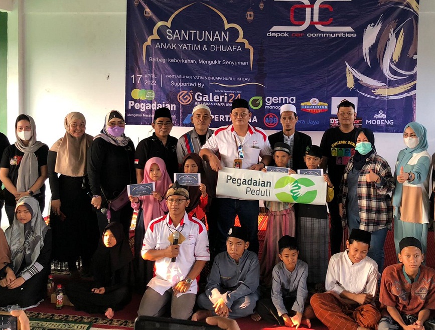 Berbagi Di Bulan Ramadan, DCC Beri Santunan Kepada Anak Yatim