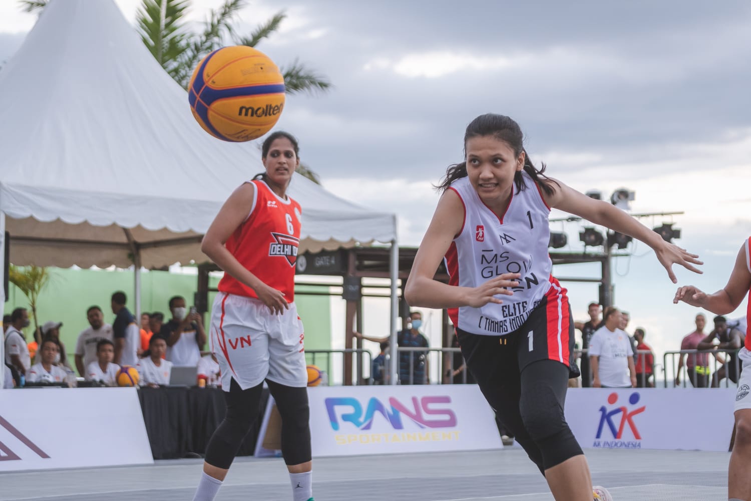 Timnas Putri di ajang ABl 3x3 International Championship