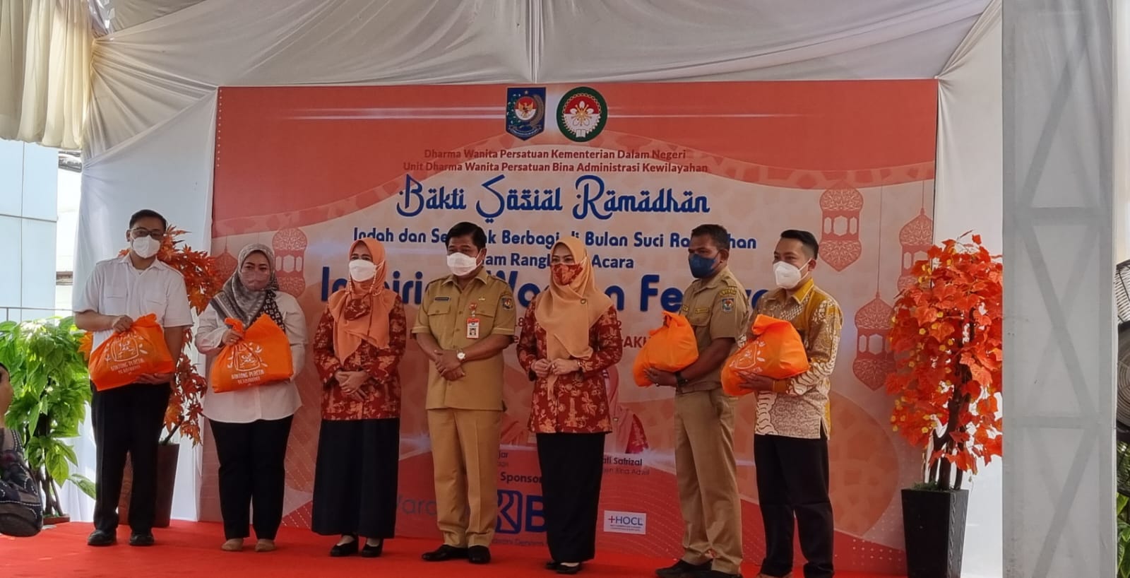 Baksos ramadan yang digelar Kemendagri