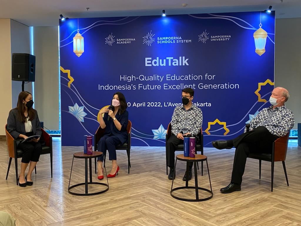 Media Session EduTalk:High Quality Education for Indonesia’s Future Excellent Generation.