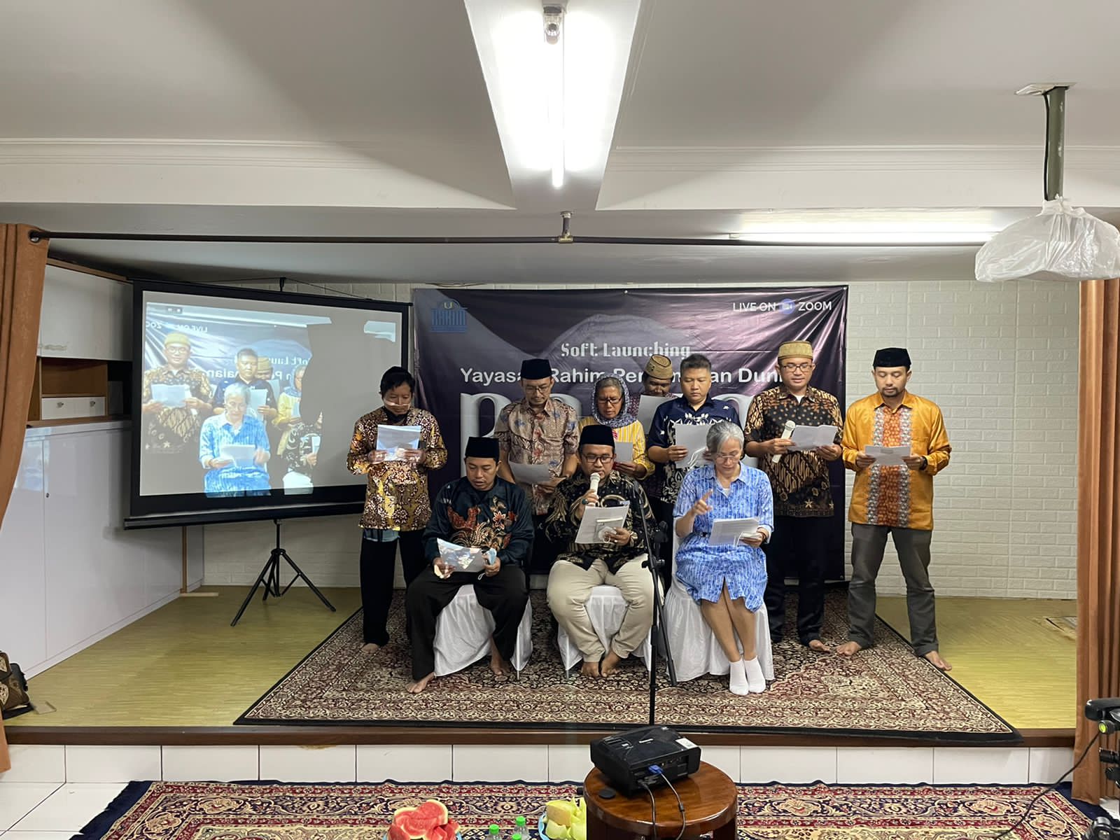 Peluncuran yayasan rahim