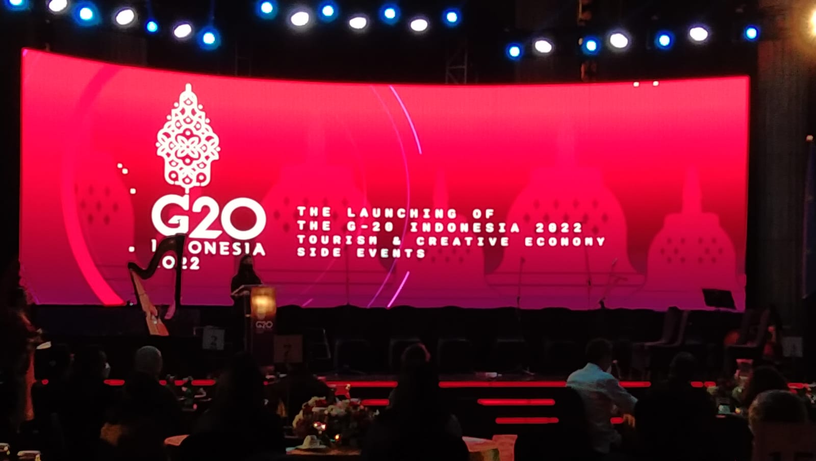 Peluncuran Side Events G20 Parekraf diselengrakan Rabu (20/4) di Jakarta.