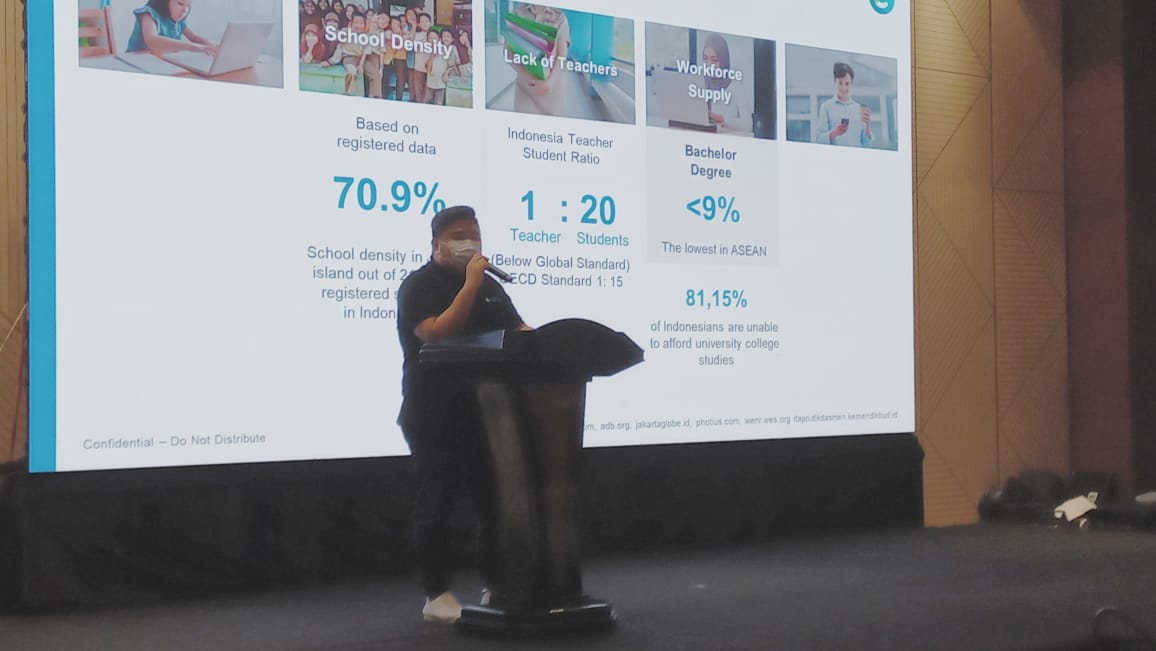  CEO dan Co-Founder Cakap, Tomy Yunus.