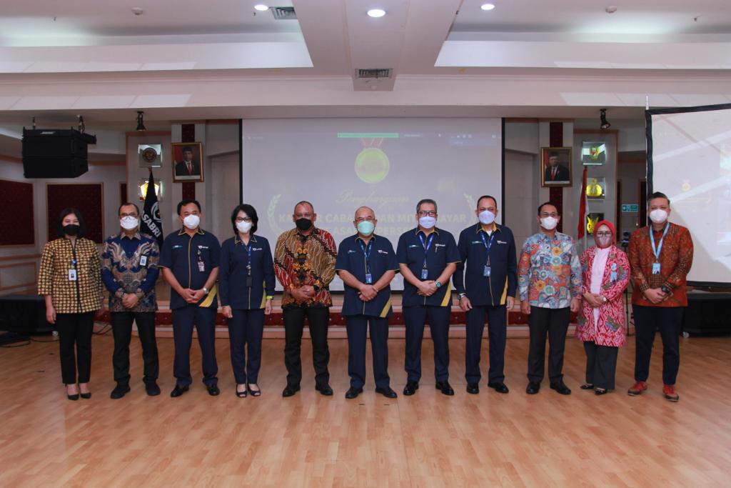 Acara Penghargaan Mitra Bayar Terbaik Tahun 2021 PT Asabri. 