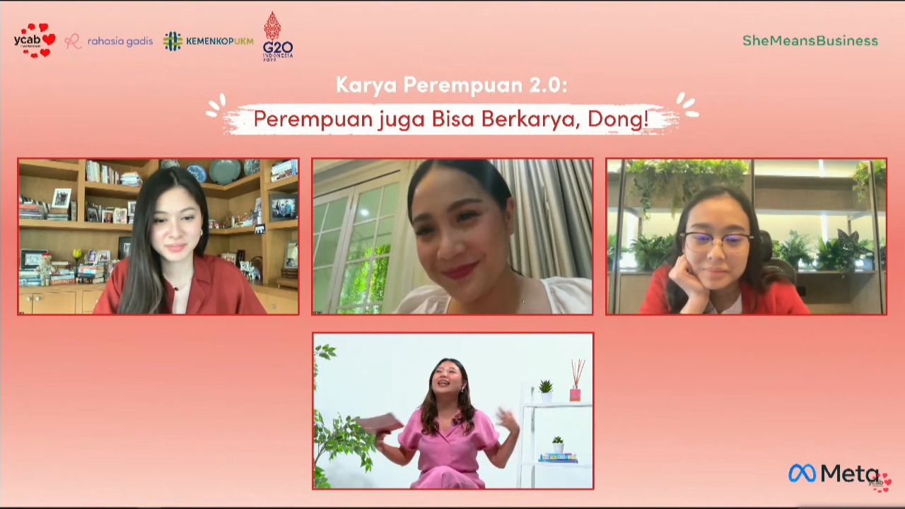 Webinar Karya Perempuan 2.0 diselenggarakan Rabu (13/4).