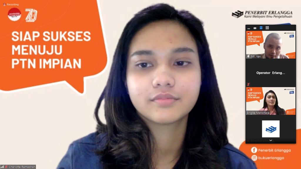 Webinar UTBK (Ujian Tulis Berbasis Komputer) 2022 “Siap Sukses Menuju PTN Impian” digelar secara online, Sabtu (9/4). 