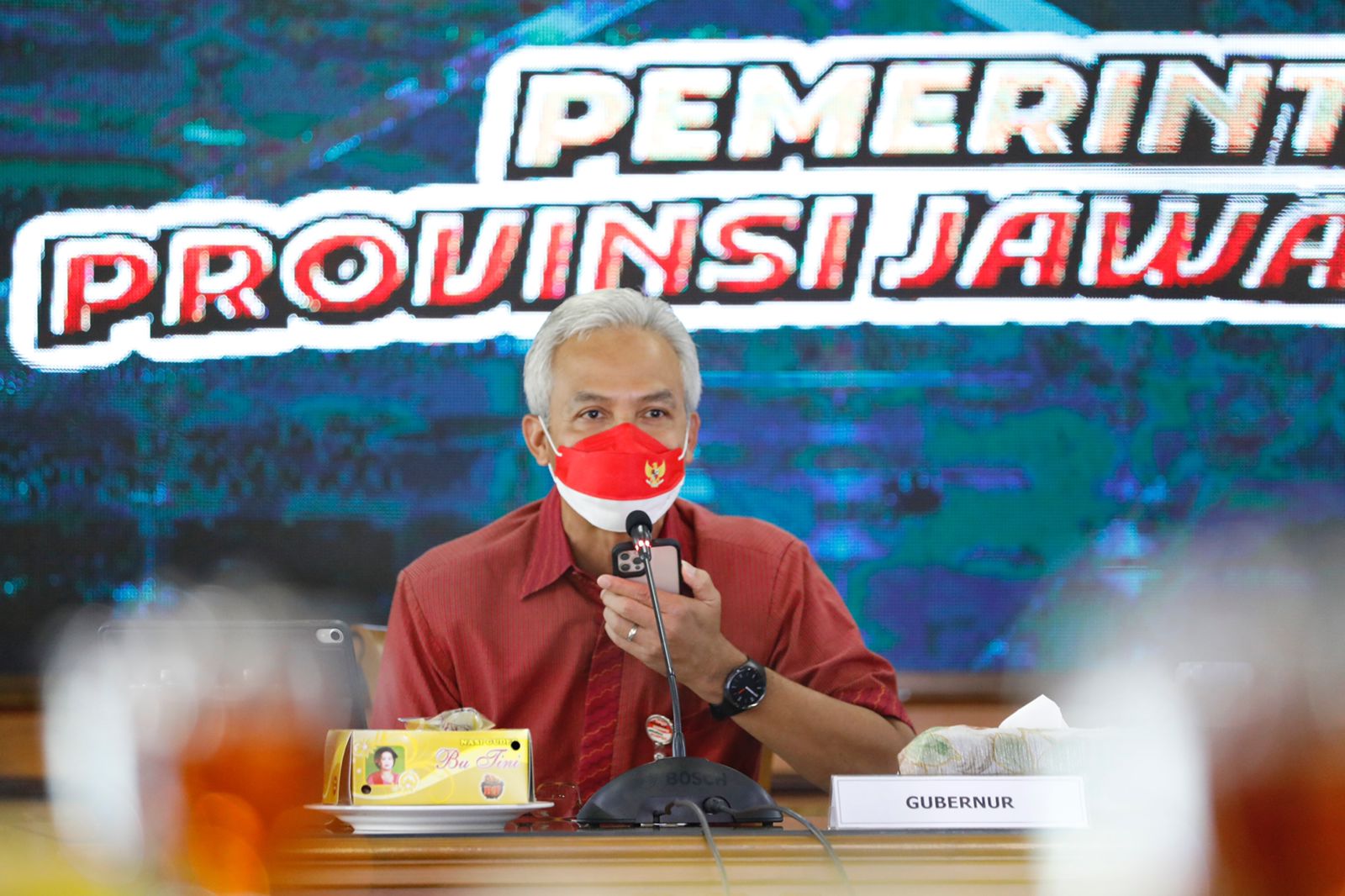 Gubernur Jawa Tengah Ganjar Pranowo