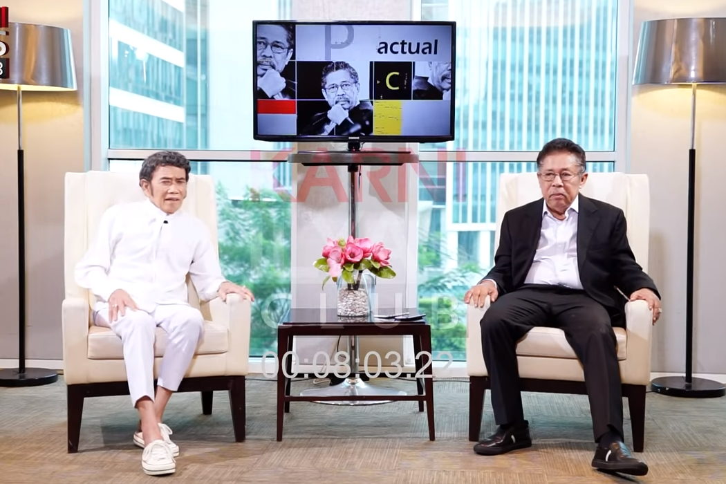 Rhoma Irama dan Karni Ilyas.