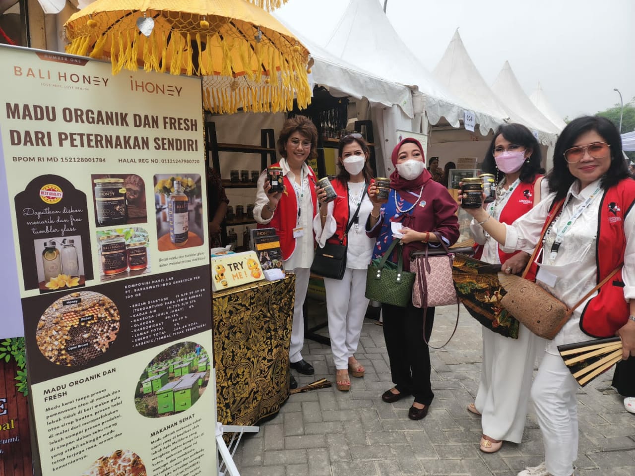 Bantu Warga Penuhi Kebutuhan Saat Ramadan, Perempuan Indonesia Maju Gelar Pasar Murah 