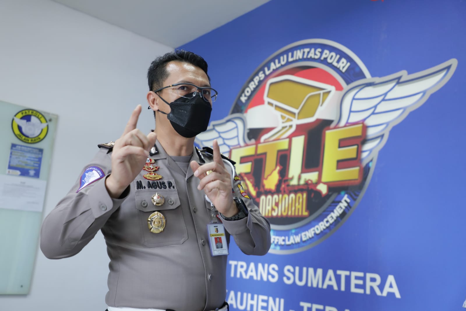 Kasubdit Penindakan Pelanggaran (Dakgar) Ditgakkum Korlantas Polri Kombes Pol I Made Agus Prasetya