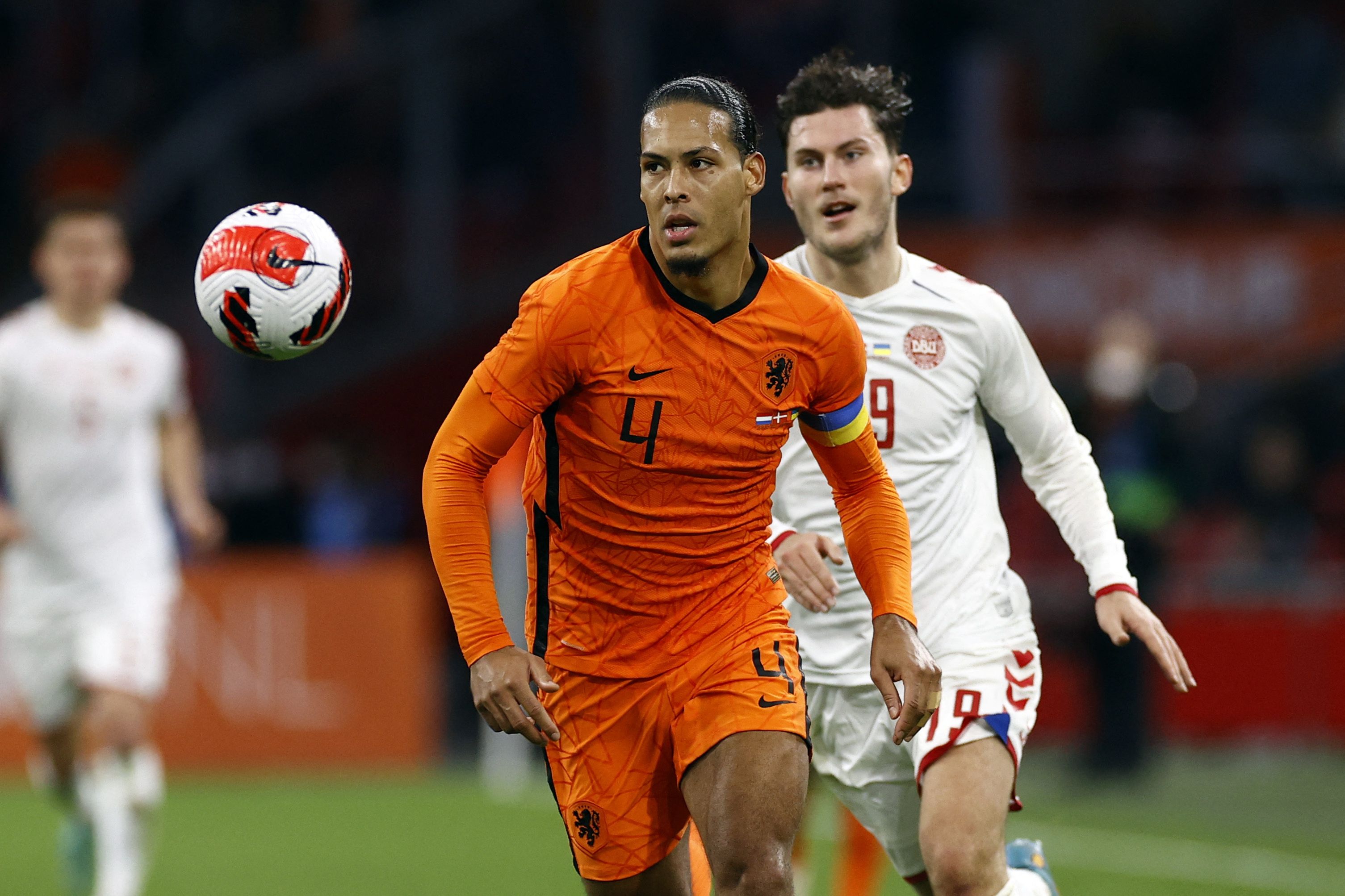Kapten timnas Belanda Virgil van Dijk.