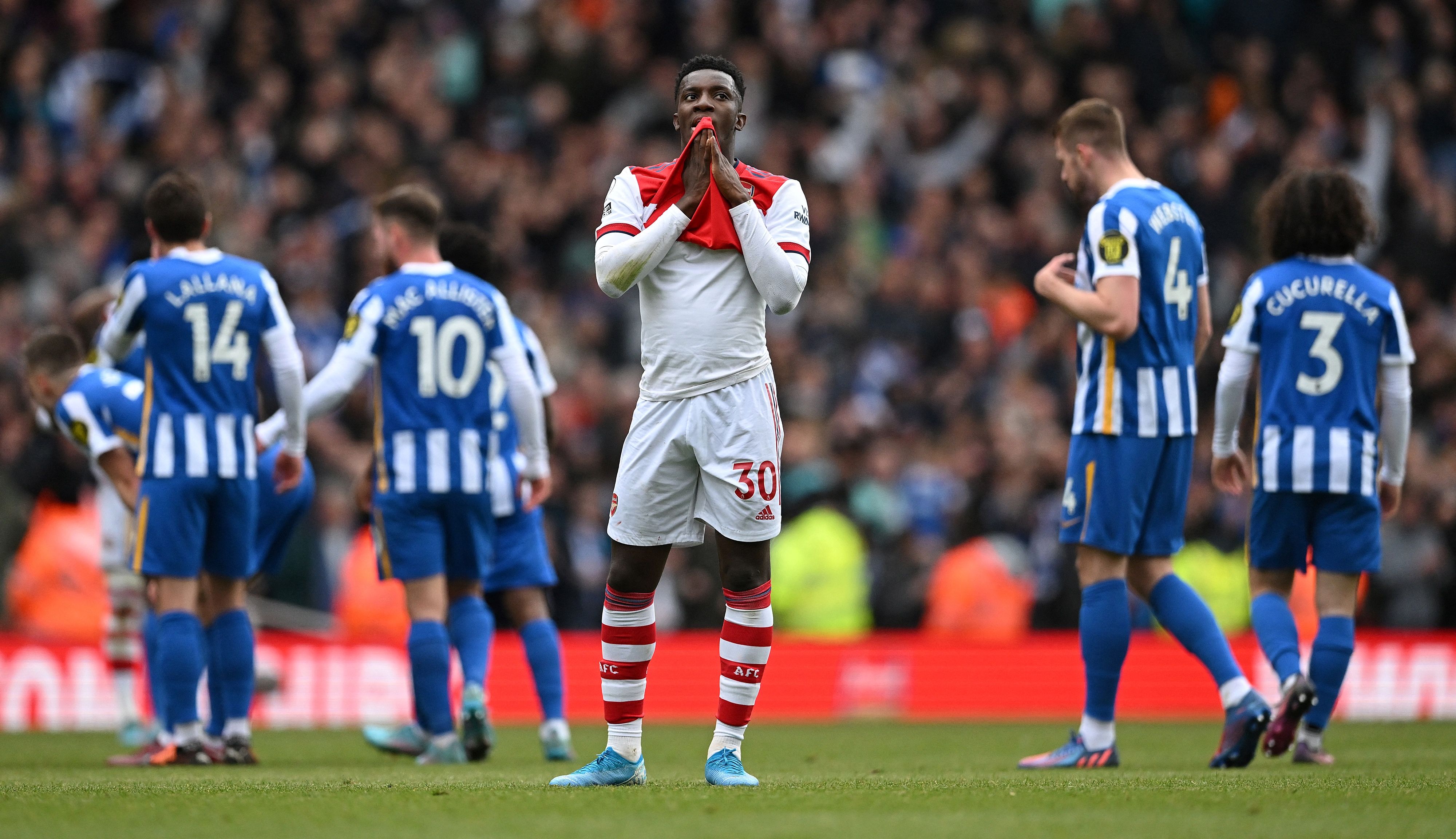 Brighton Kalahkan Arsenal di Emirates