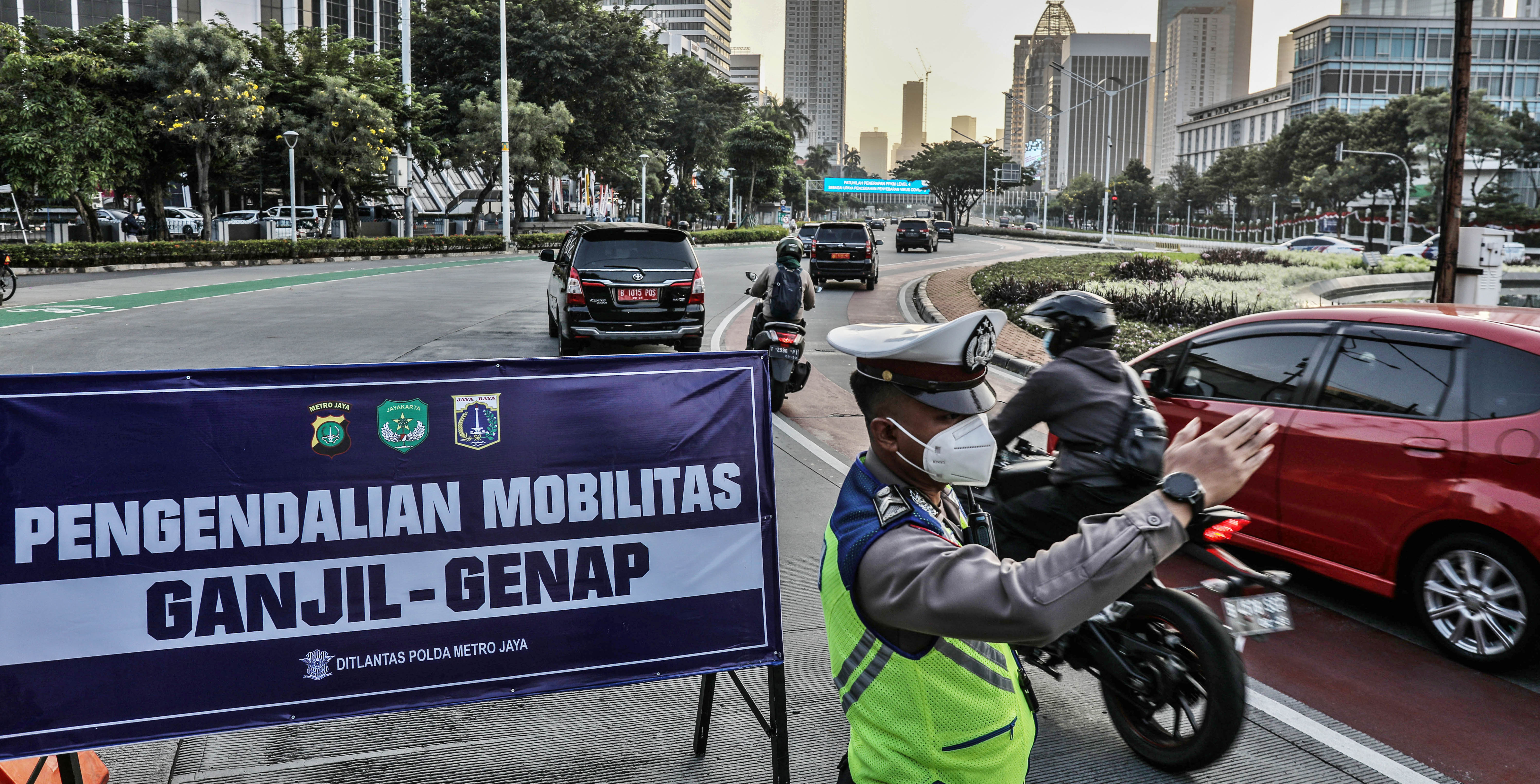 Kebijaakan ganjil genap di Jakarta