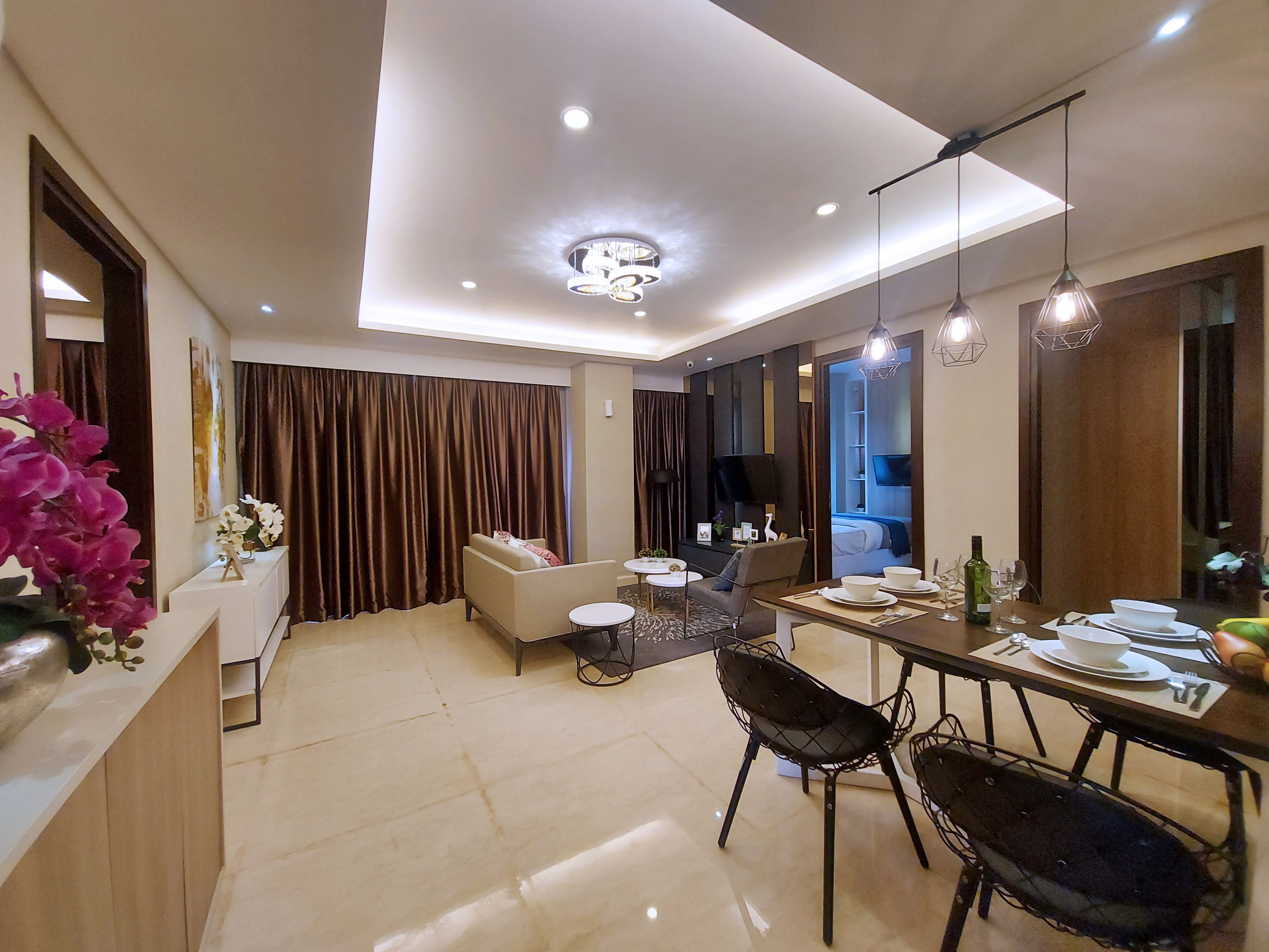 Interior apartemen Anwa Residence Bintaro