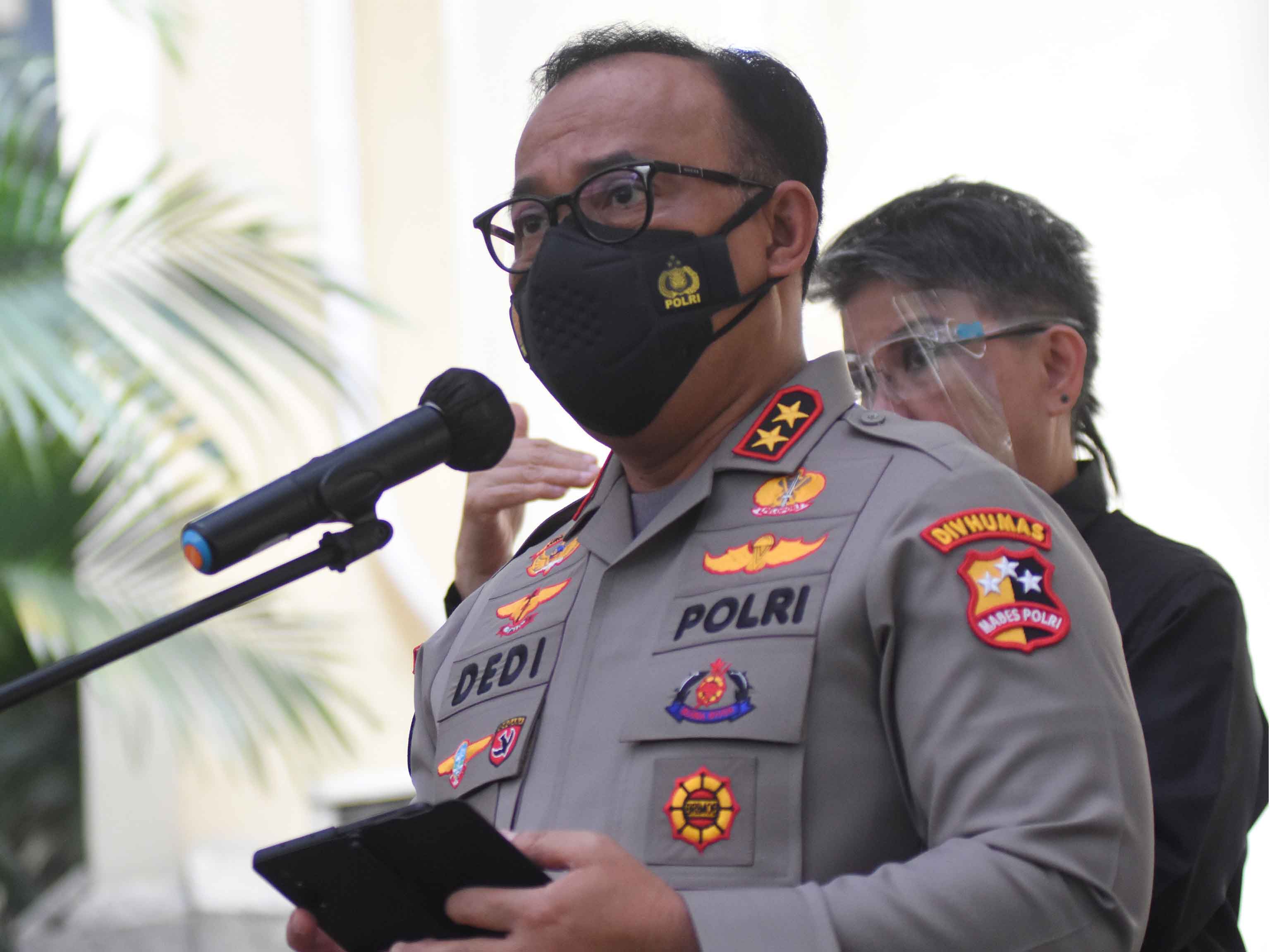 Kadiv Humas Polri Irjen Dedi Prasetyo