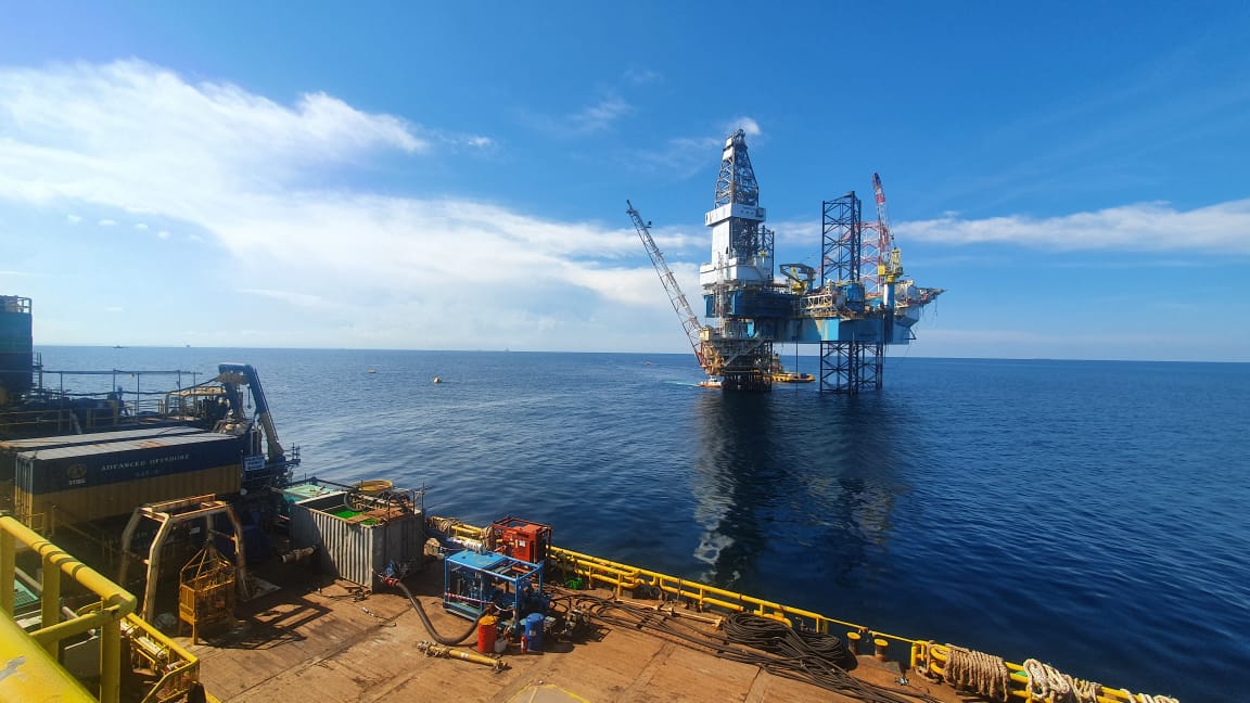 Progress Pekerjaan Jumelai Sisi Nubi (JSN) Project Pertamina Hulu Mahakam di Rig Hakuryu 14
