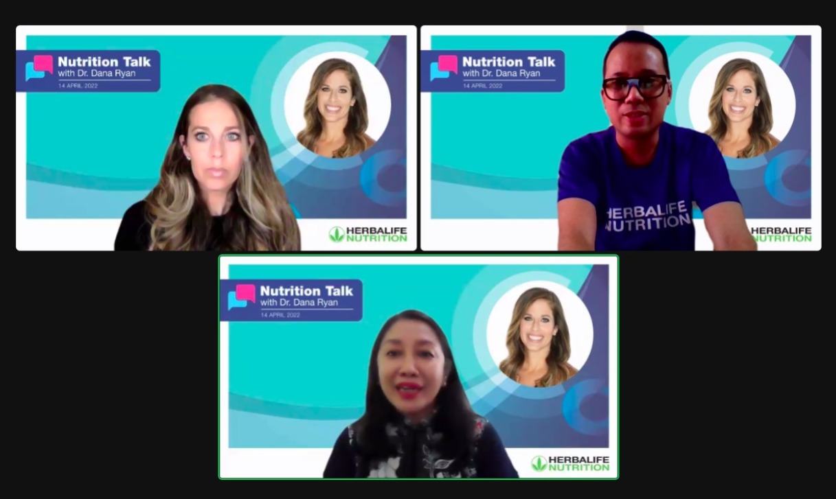 Nutrition Talk bersama Director, Sports Performance, Nutrition and Education, Herbalife Nutrition, Dr. Dana Ryan.