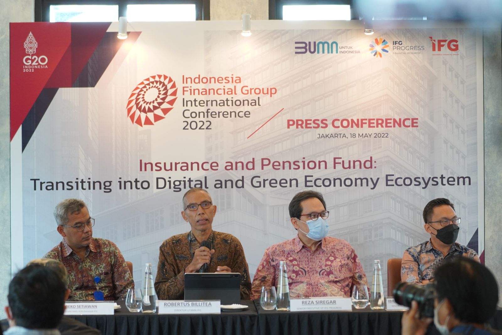 KOnferensi Pers IFG  International Conference 2022 