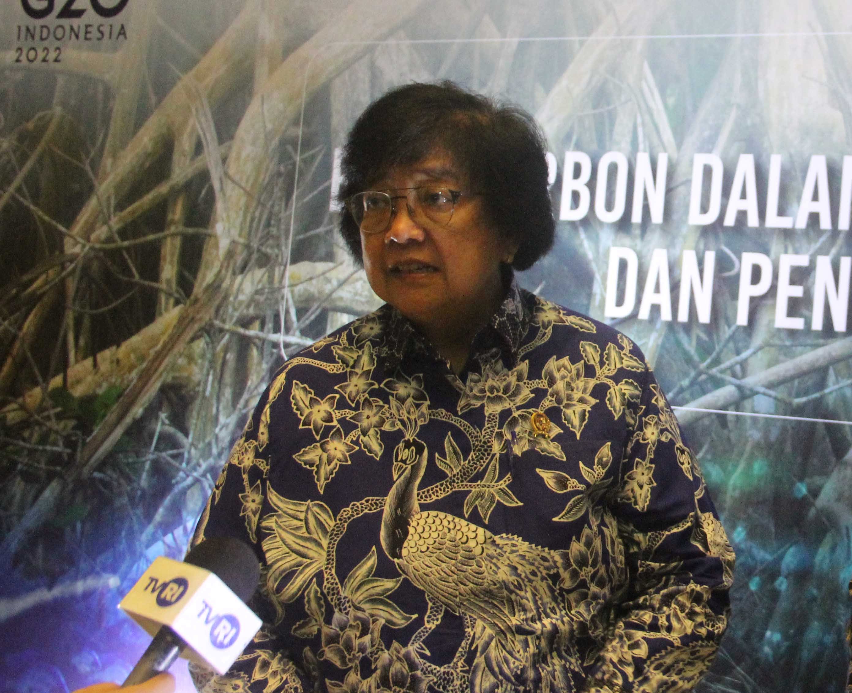 Menteri Lingkungan Hidup dan Kehutanan (LHK) Siti Nurbaya.