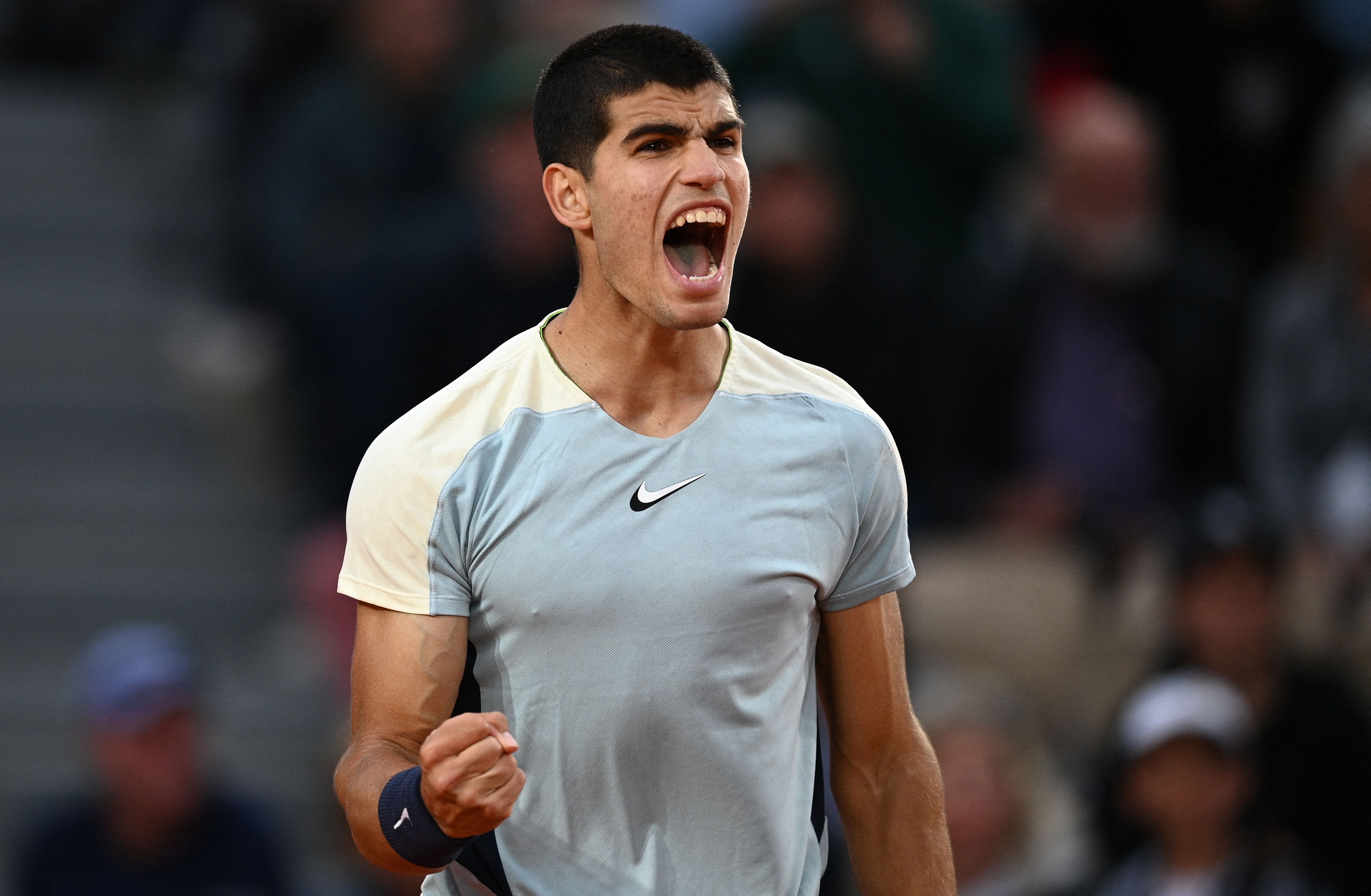 Petenis Spanyol Carlos Alcaraz