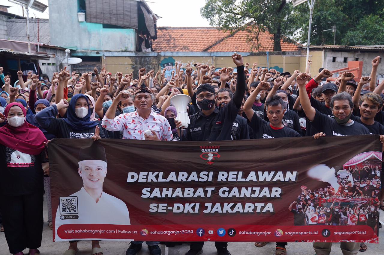 Sahabat Ganjar DKI Jakarta Gelar Deklarasi Bersama 