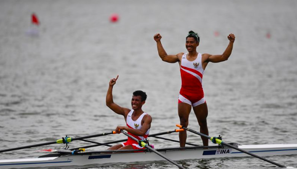 Dayung Tambah Perolehan Emas Indonesia di SEA Games Vietnam
