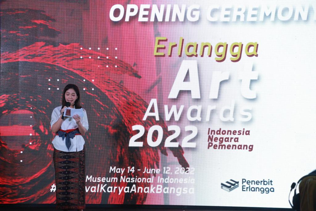 Gelaran pameran Erlangga Art Awards 2022 di Museum Nasional, Jakarta, akan berlangsung pada 14 Mei-12 Juni 2022.