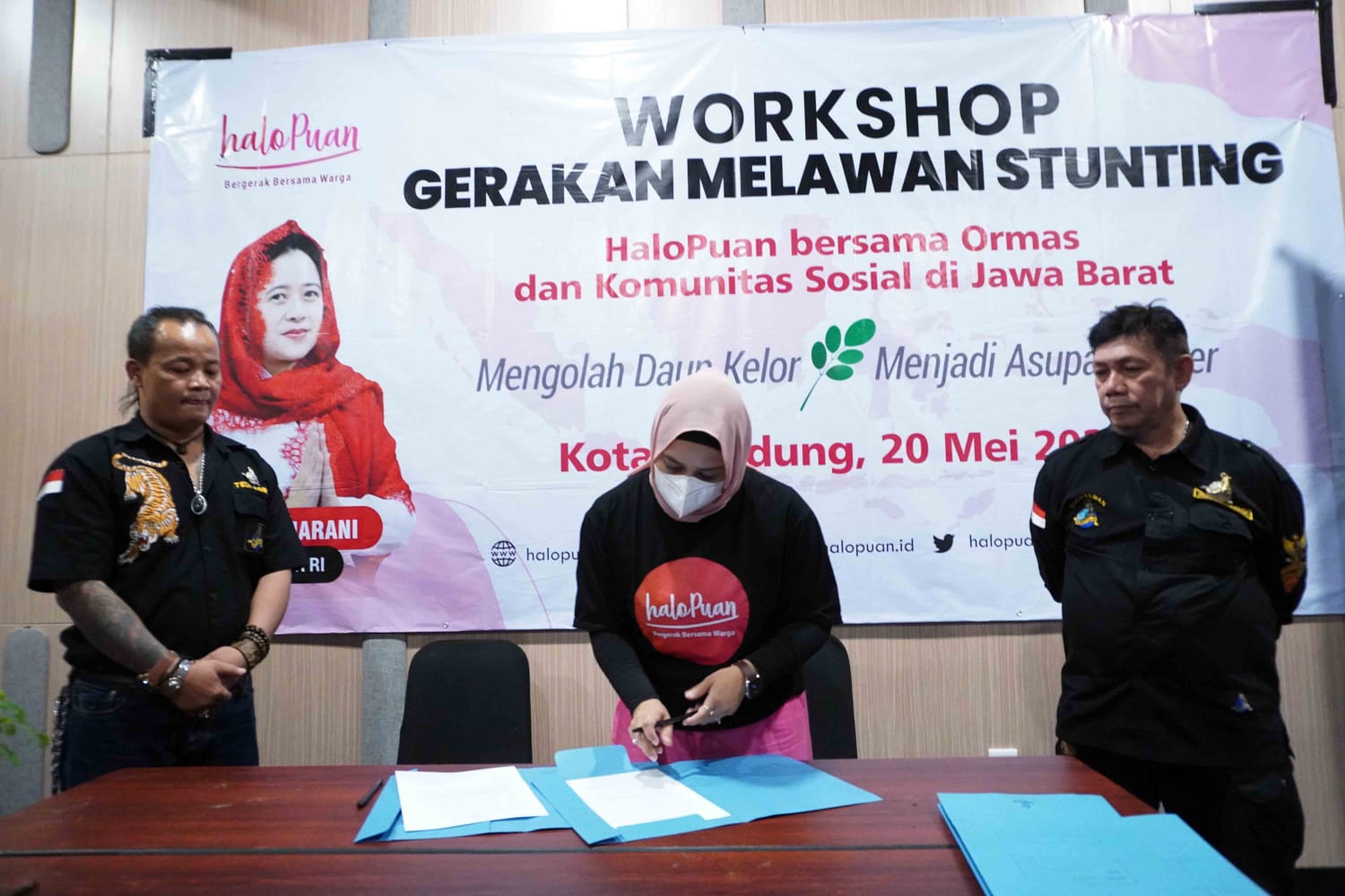 Workshop Gerakan Melawan Stunting diadakan di Kota Bandung, Jawa Barat.