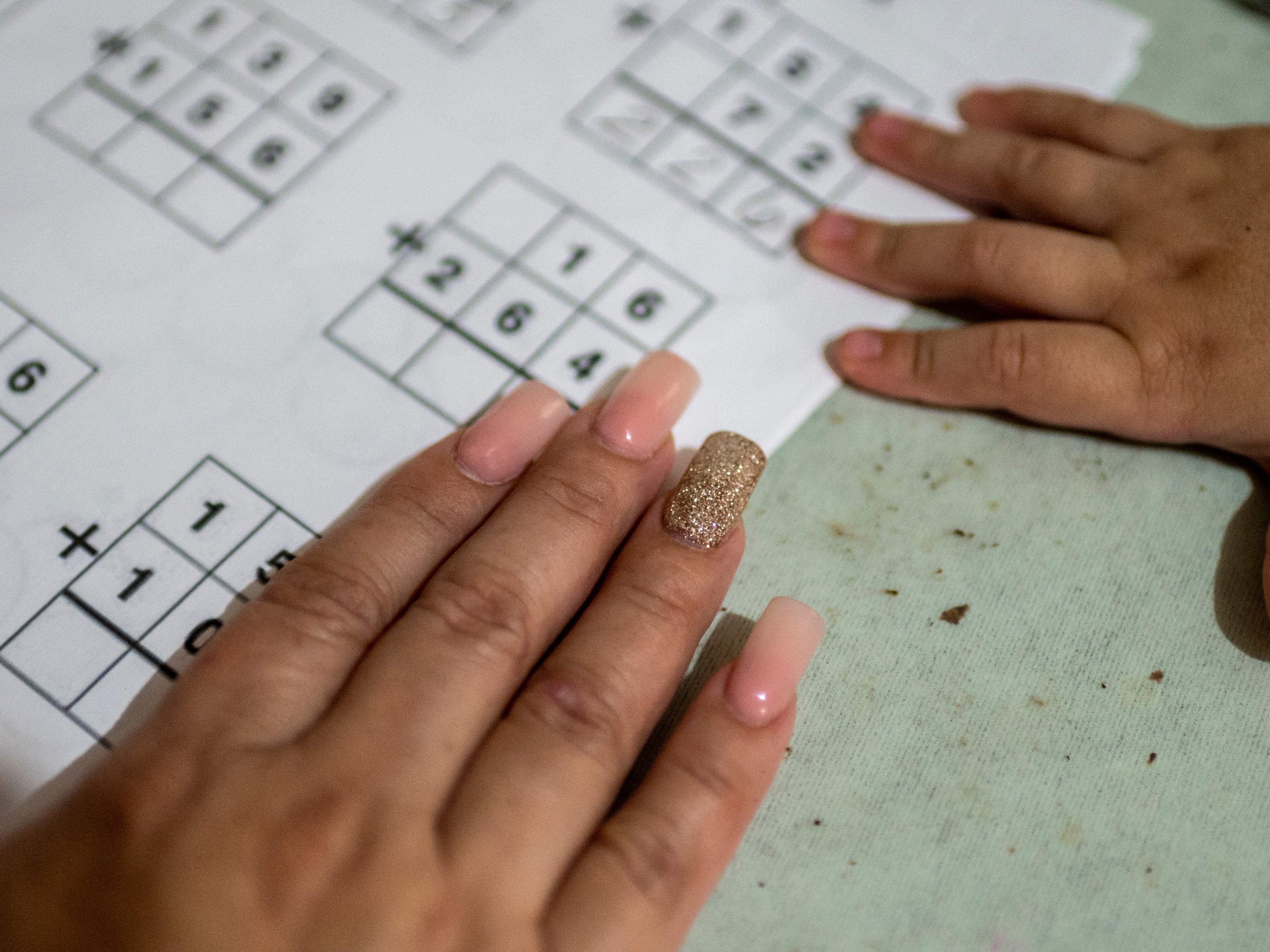 Ilustrasi belajar berhitung.