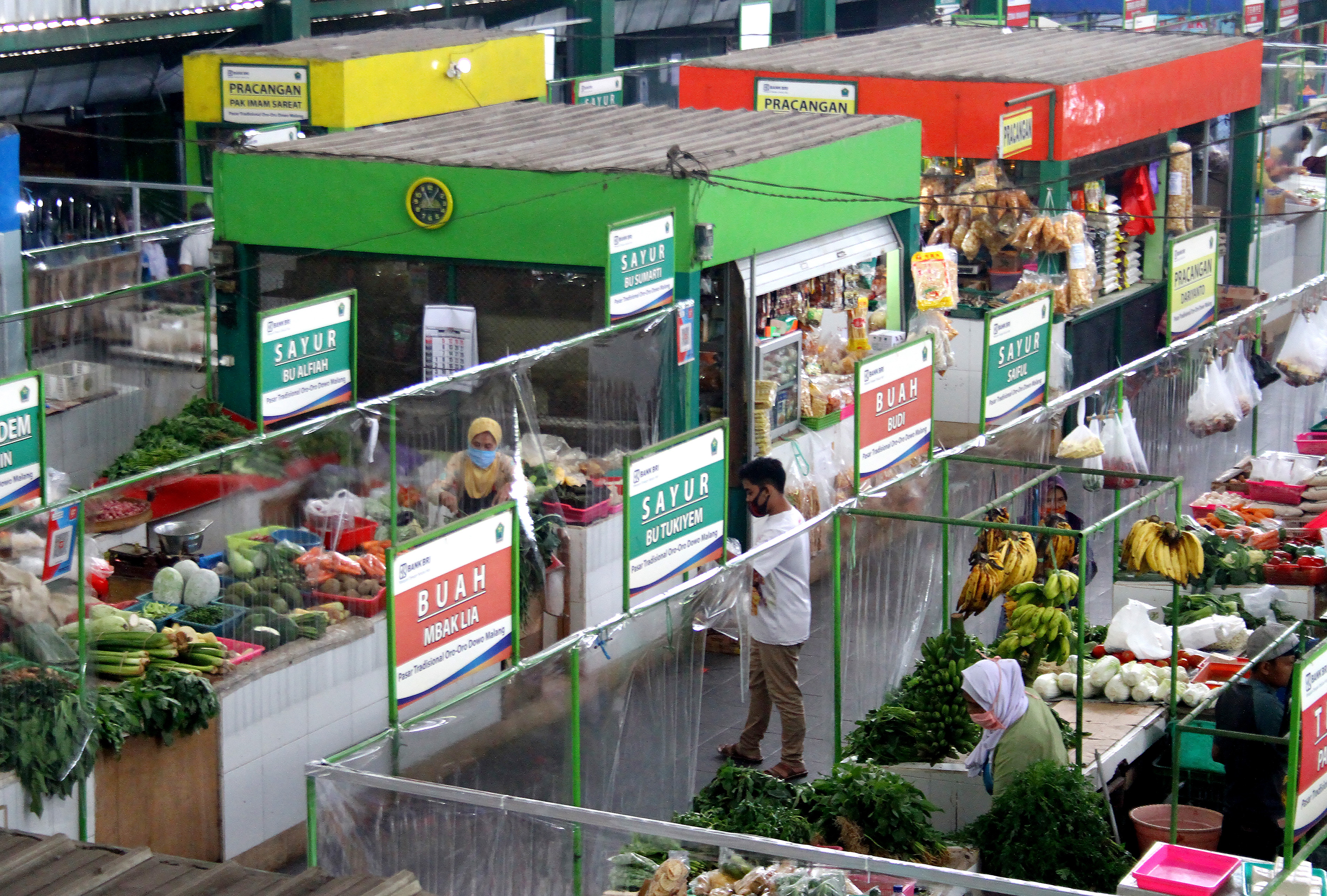 Ilustrasi pasar oro-oro dowo