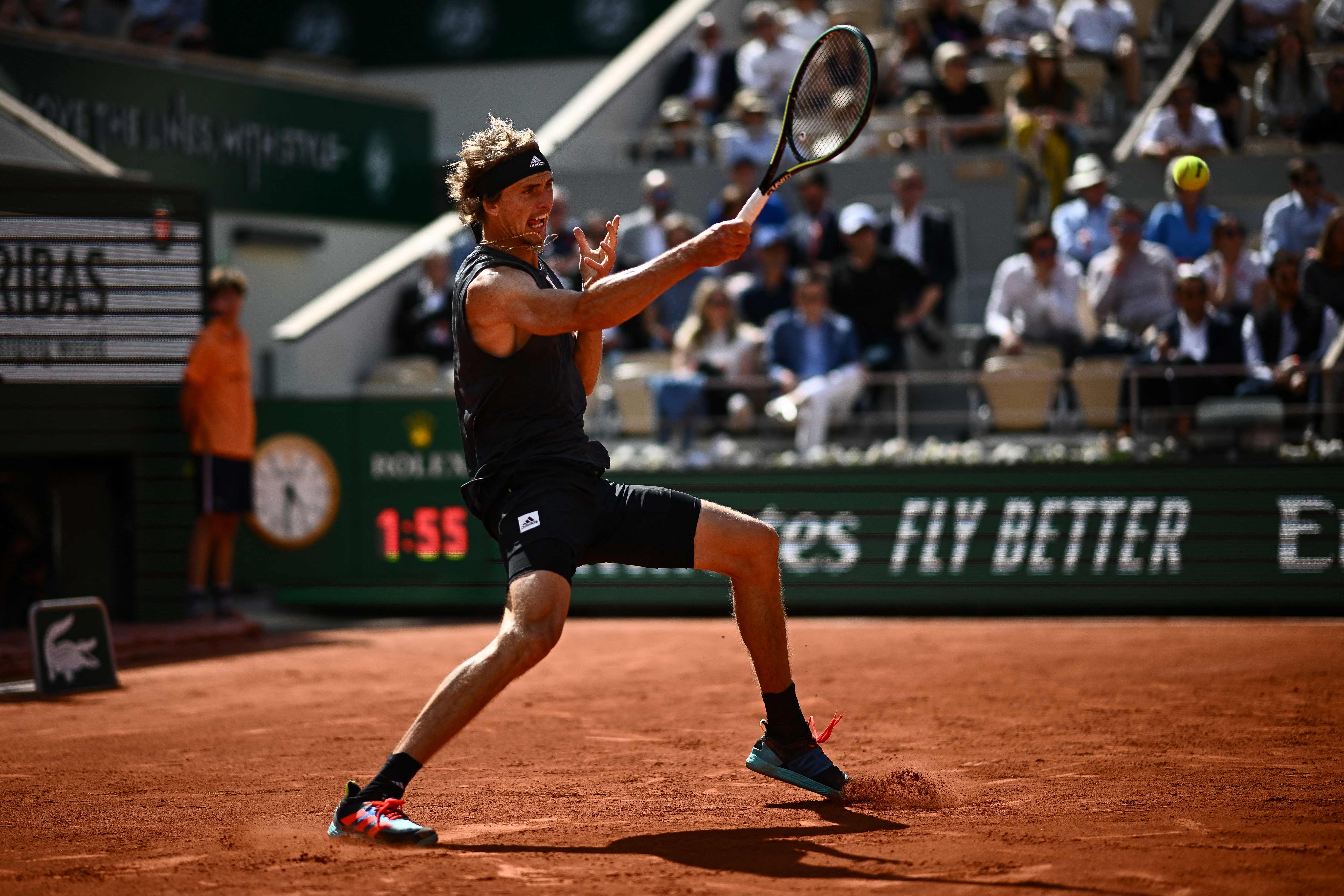 Petenis Jerman Alexander Zverev