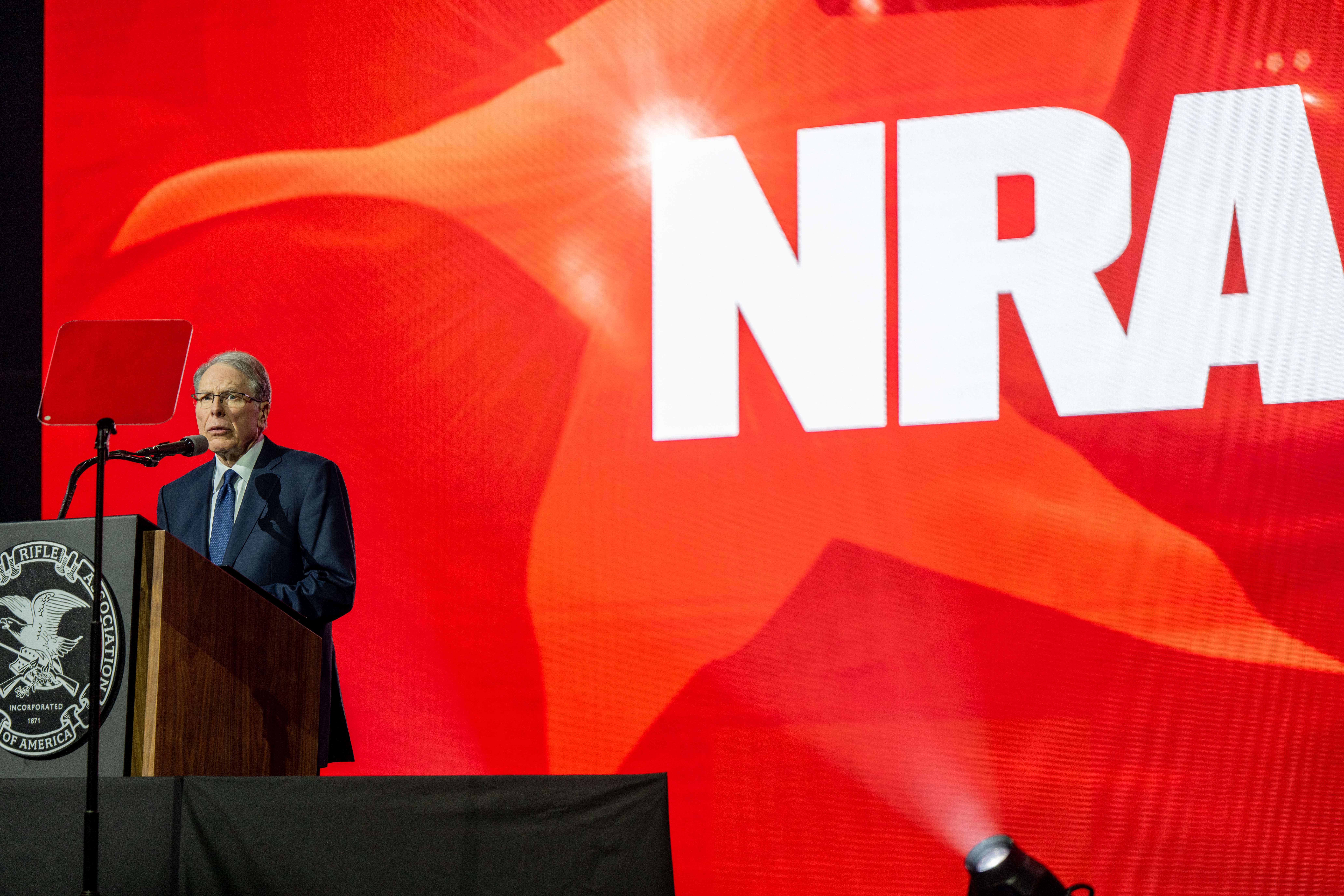  Wayne LaPierre CEO dan Executive vice president National Rifle Association (NRA).