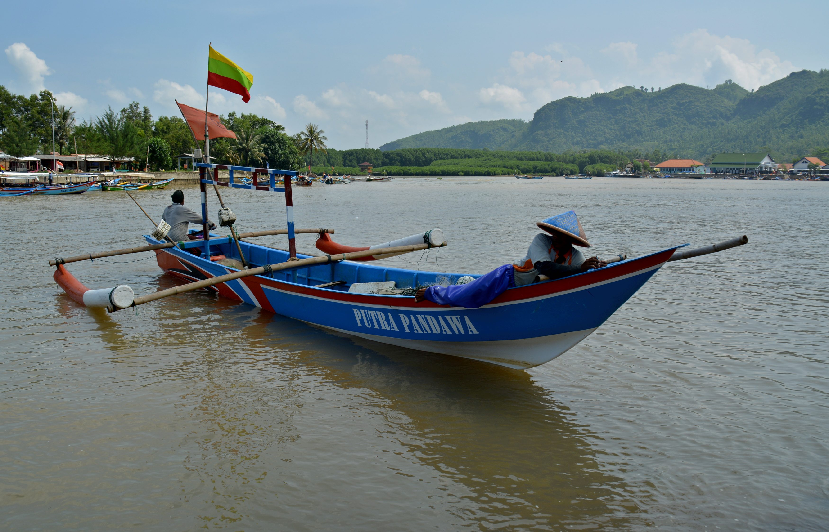 Kawasan Pantai Logending, Kebumen, Jawa Tengah. 
