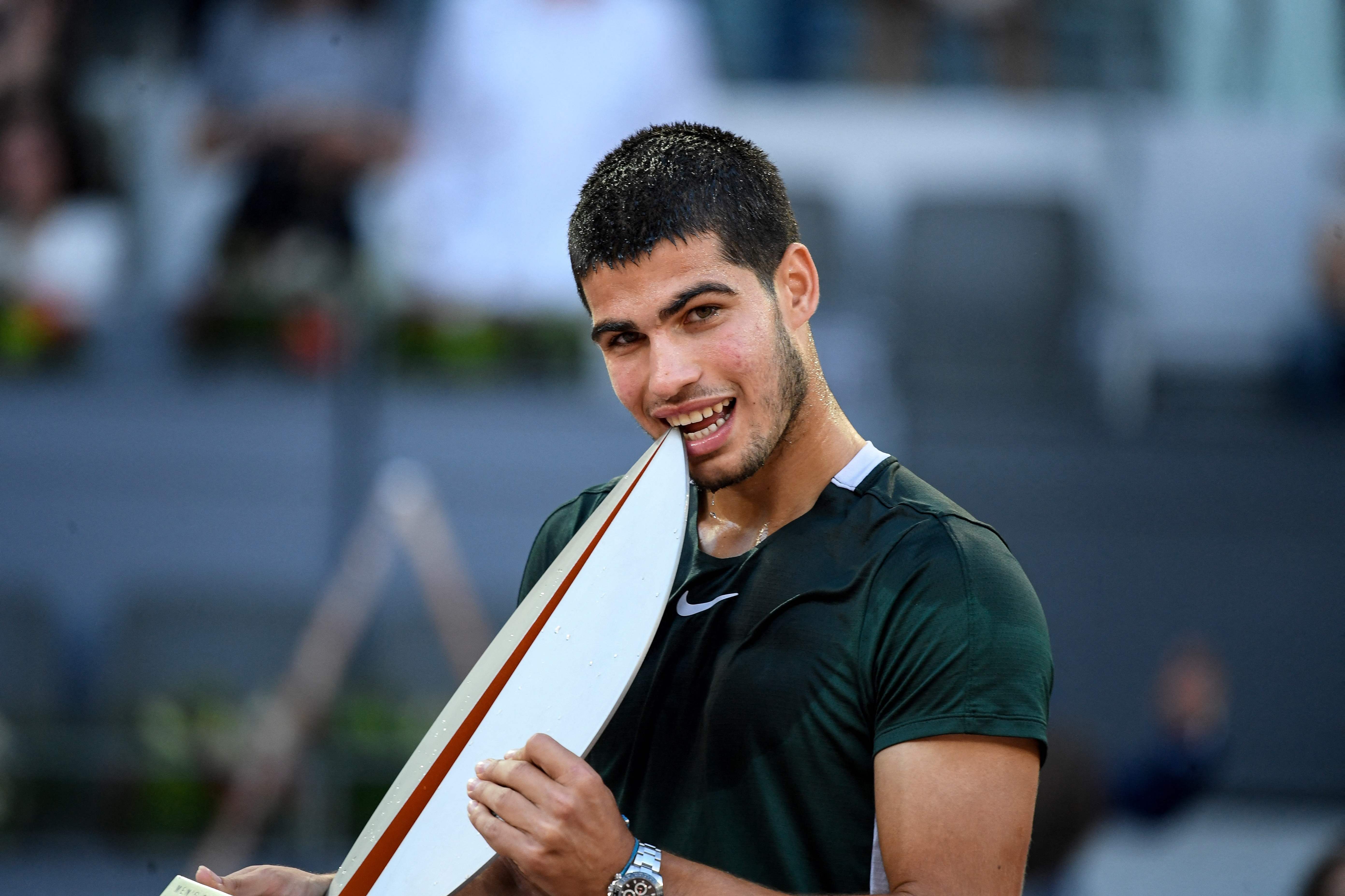 Petenis Spanyol Carlos Alcaraz